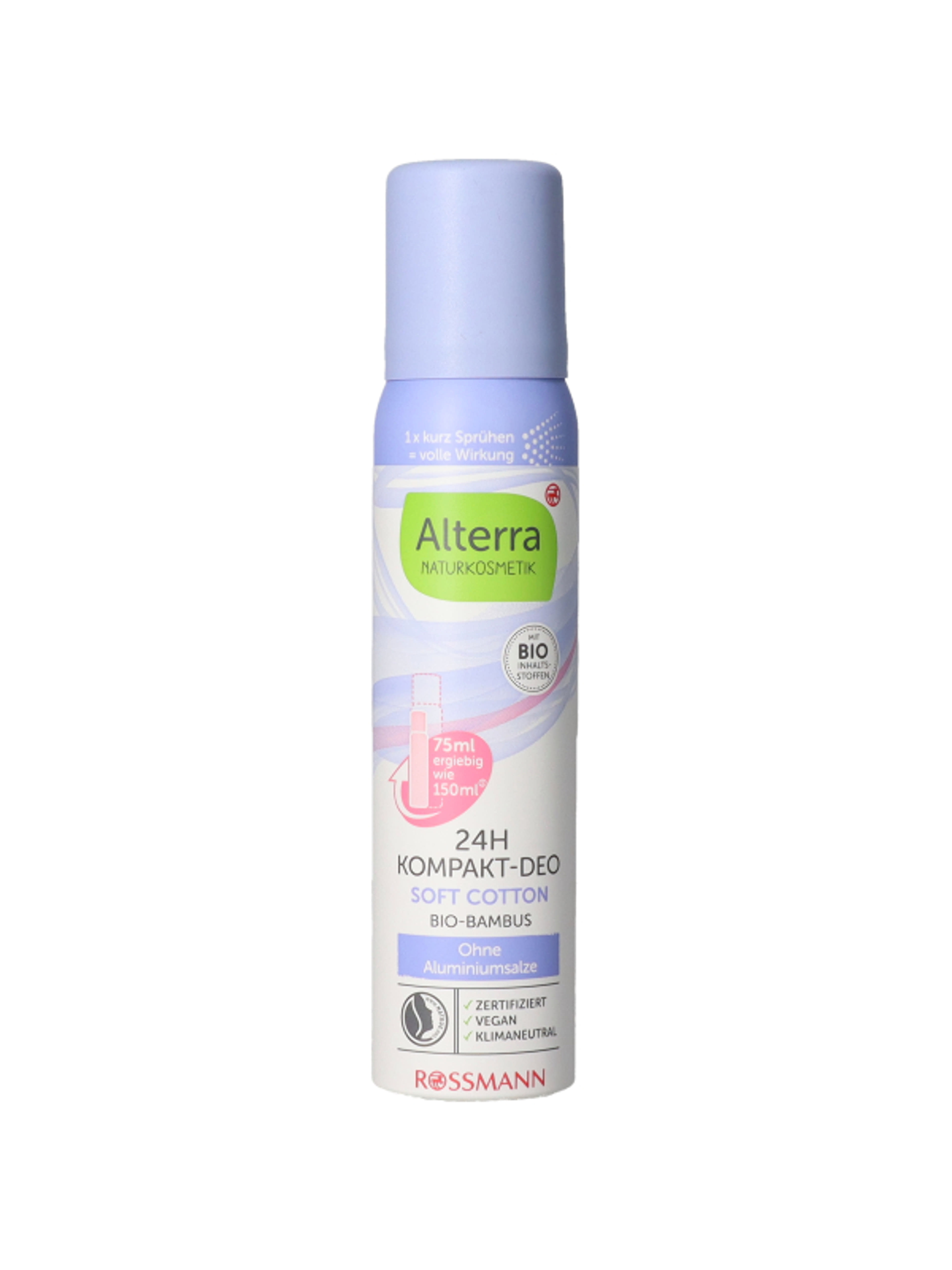 Alterra Naturkosmetik 24h Kompakt deo-spray - 75ml