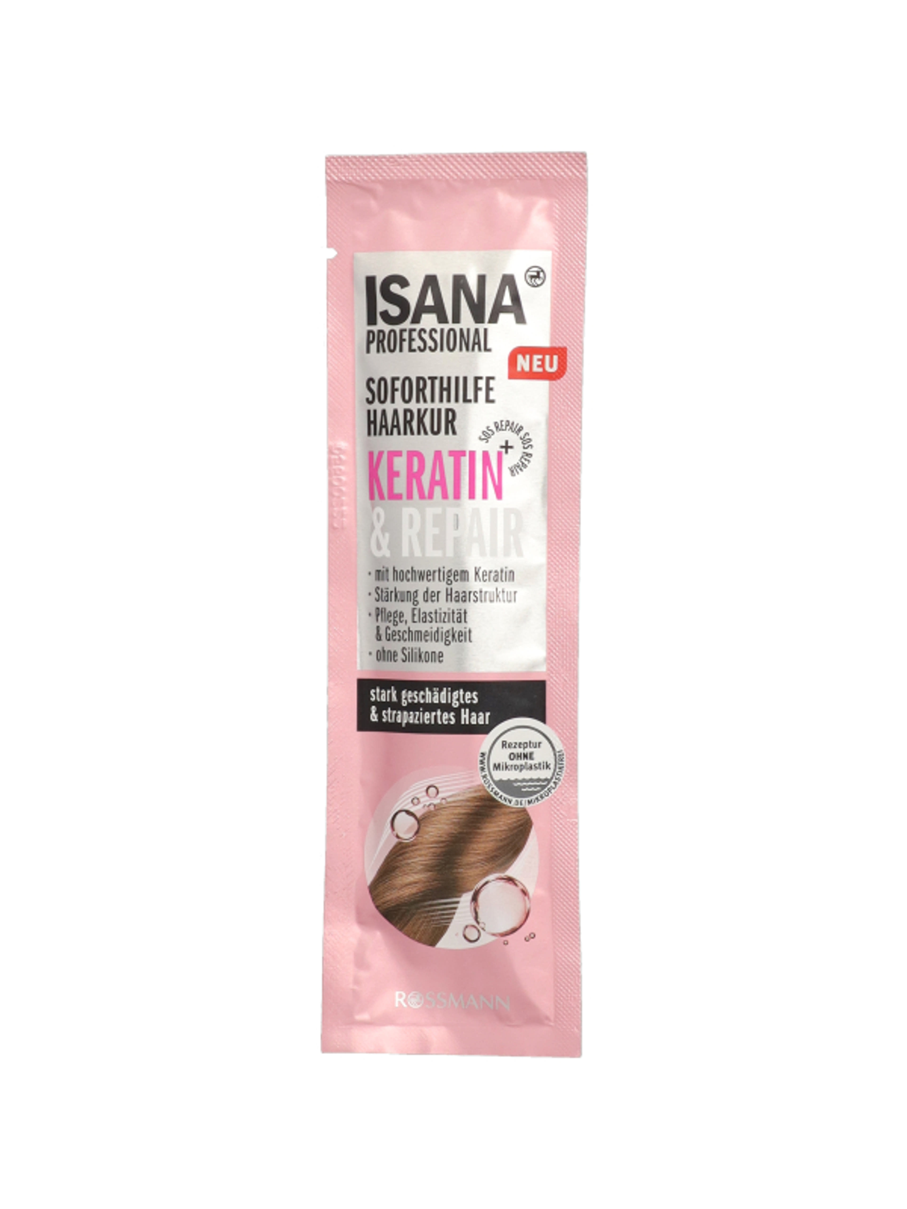 Isana Professional Keratin & Repair hajpakolás - 20 ml