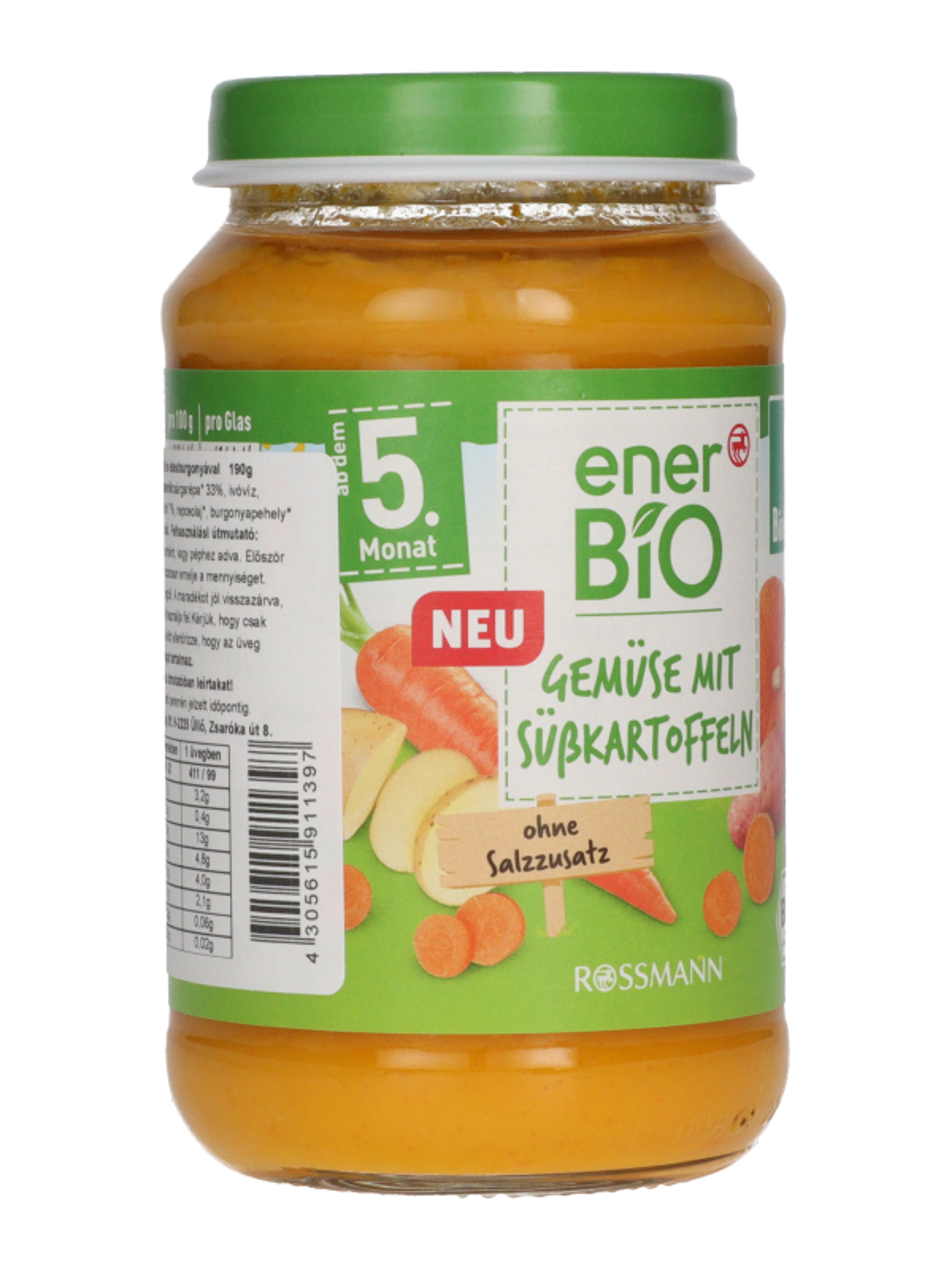 Ener-bio zöldséges készítmény burgonyával és édesburgonyával 5 hónapos kortól - 190 g-5