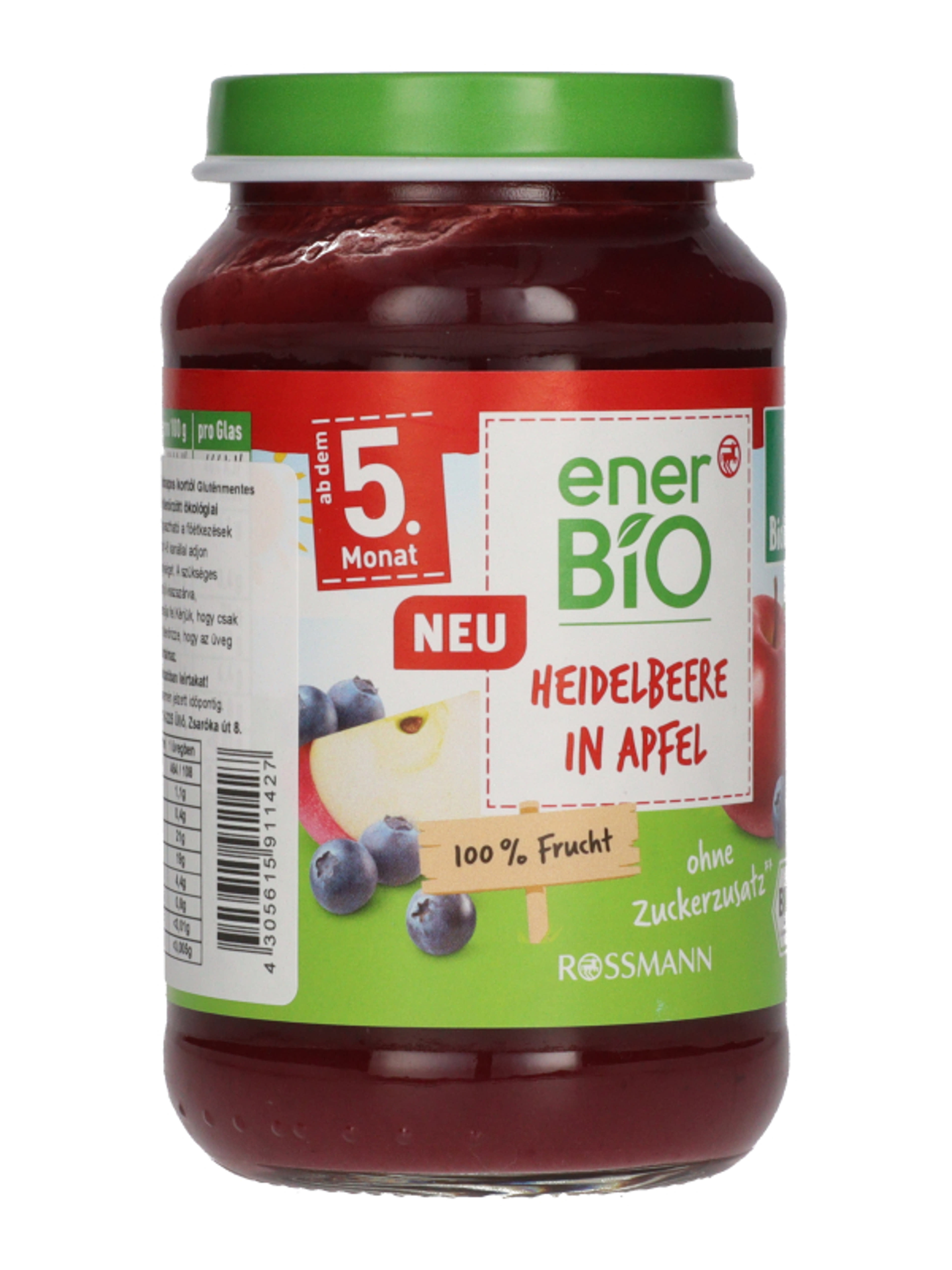Ener-Bio gyümölcspüré, alma áfonya 5 hónapos kortól - 190 g-5