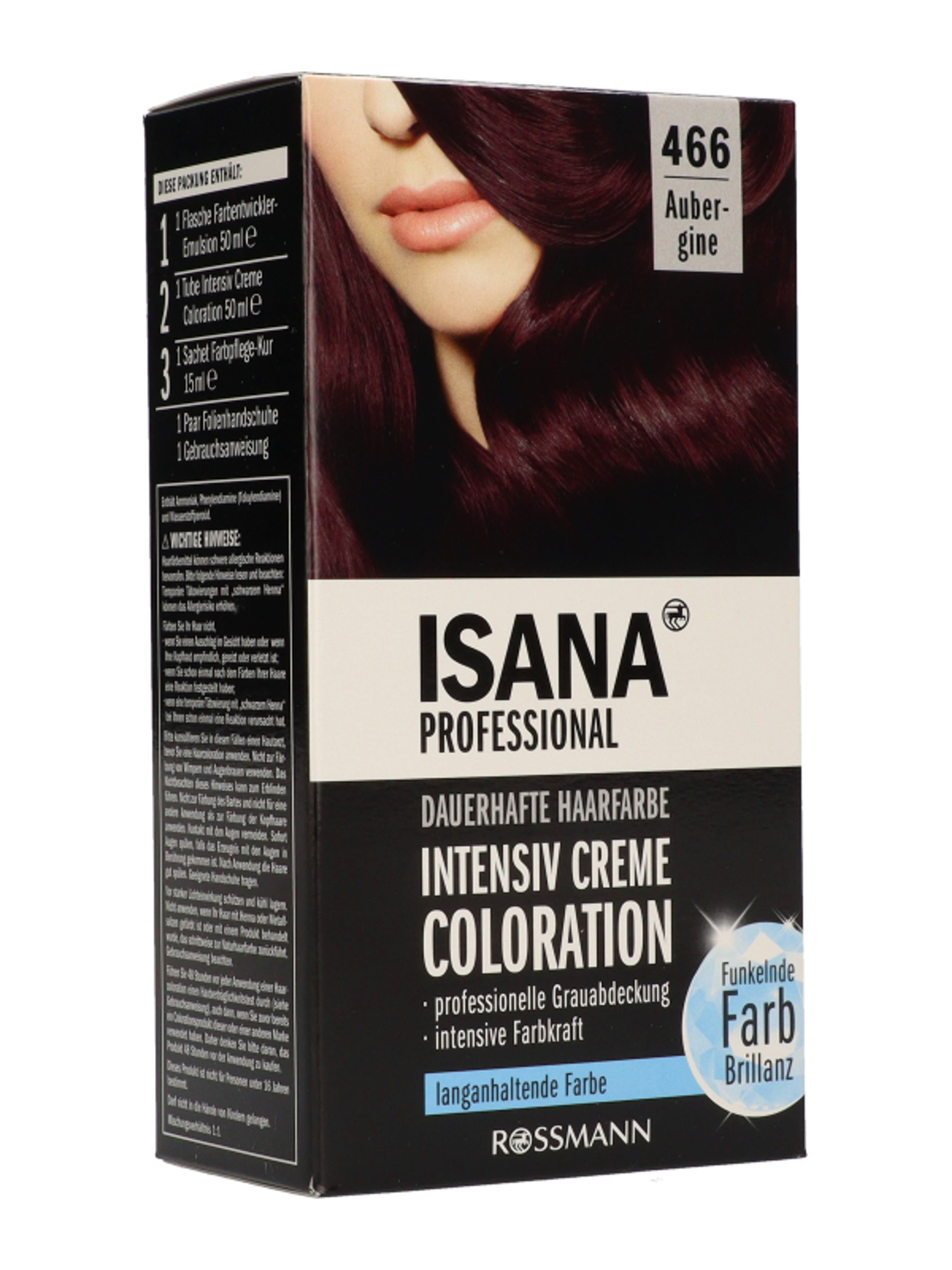Isana Professional intenzív krémhajfesték  /466 Aubergine - 1 db-5