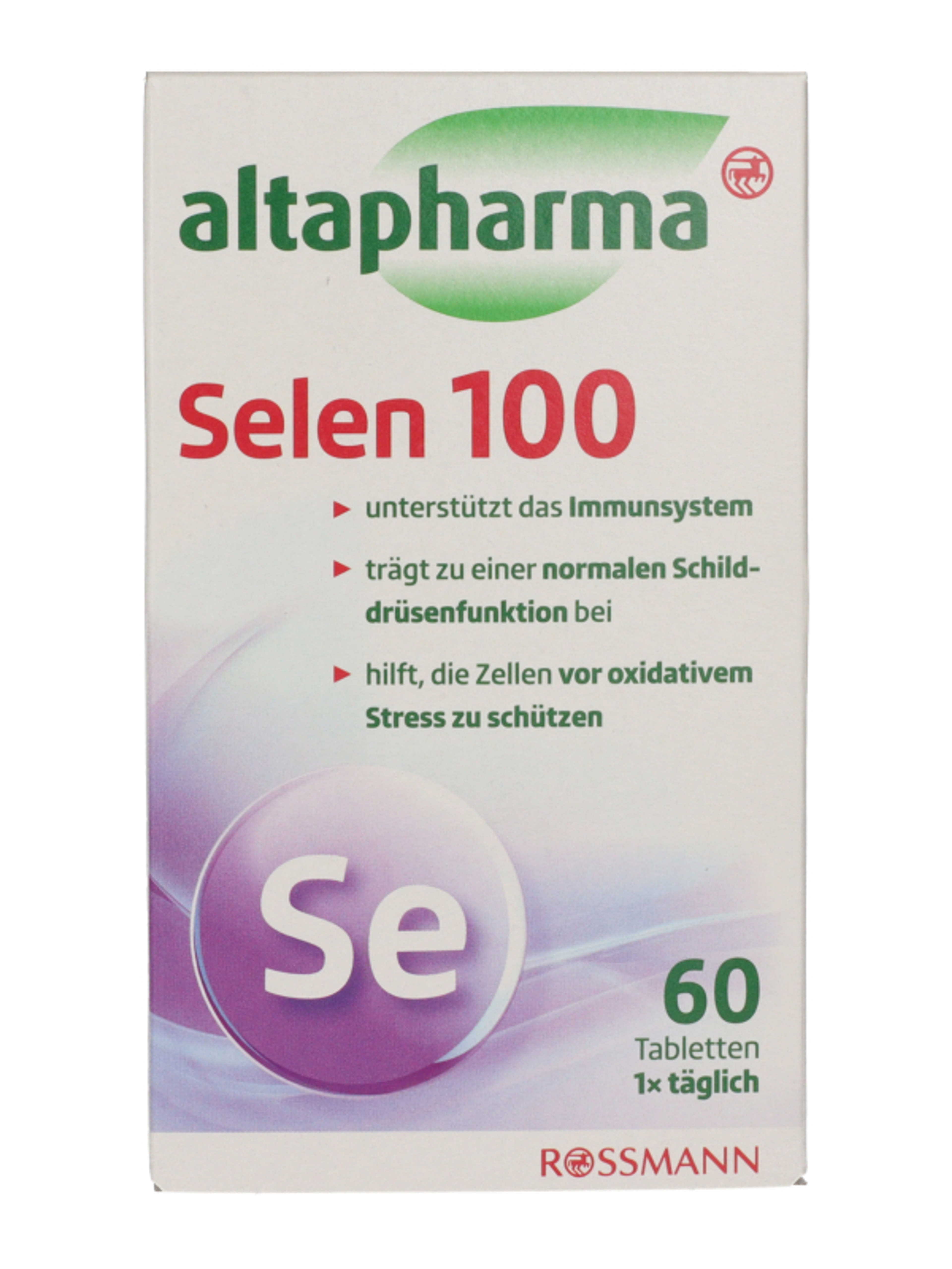 Altapharma Szelén 100 étrendkiegészítő tabletta -  60db-2