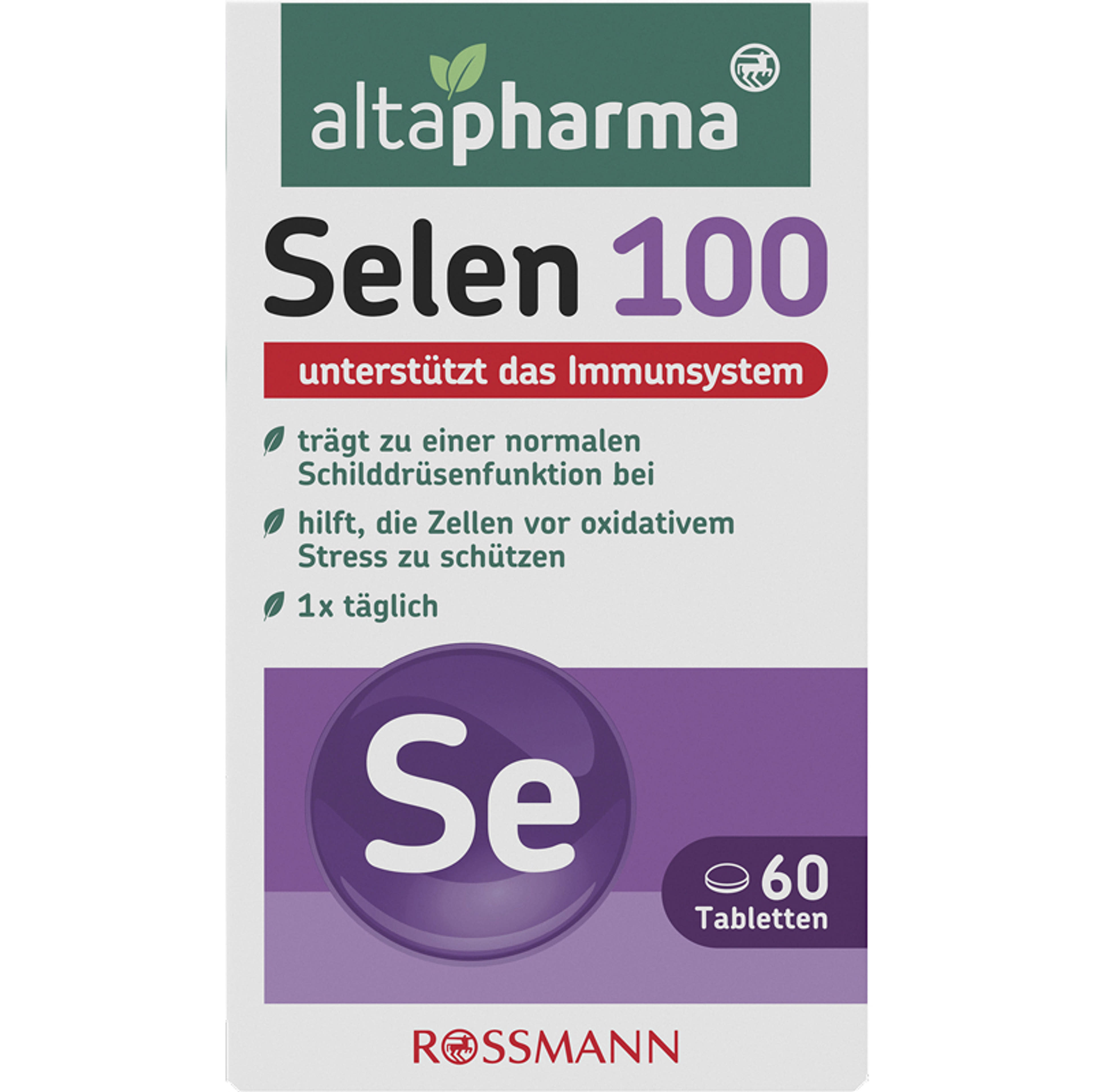 Altapharma Szelén 100 étrend-kiegészítő tabletta -  60db