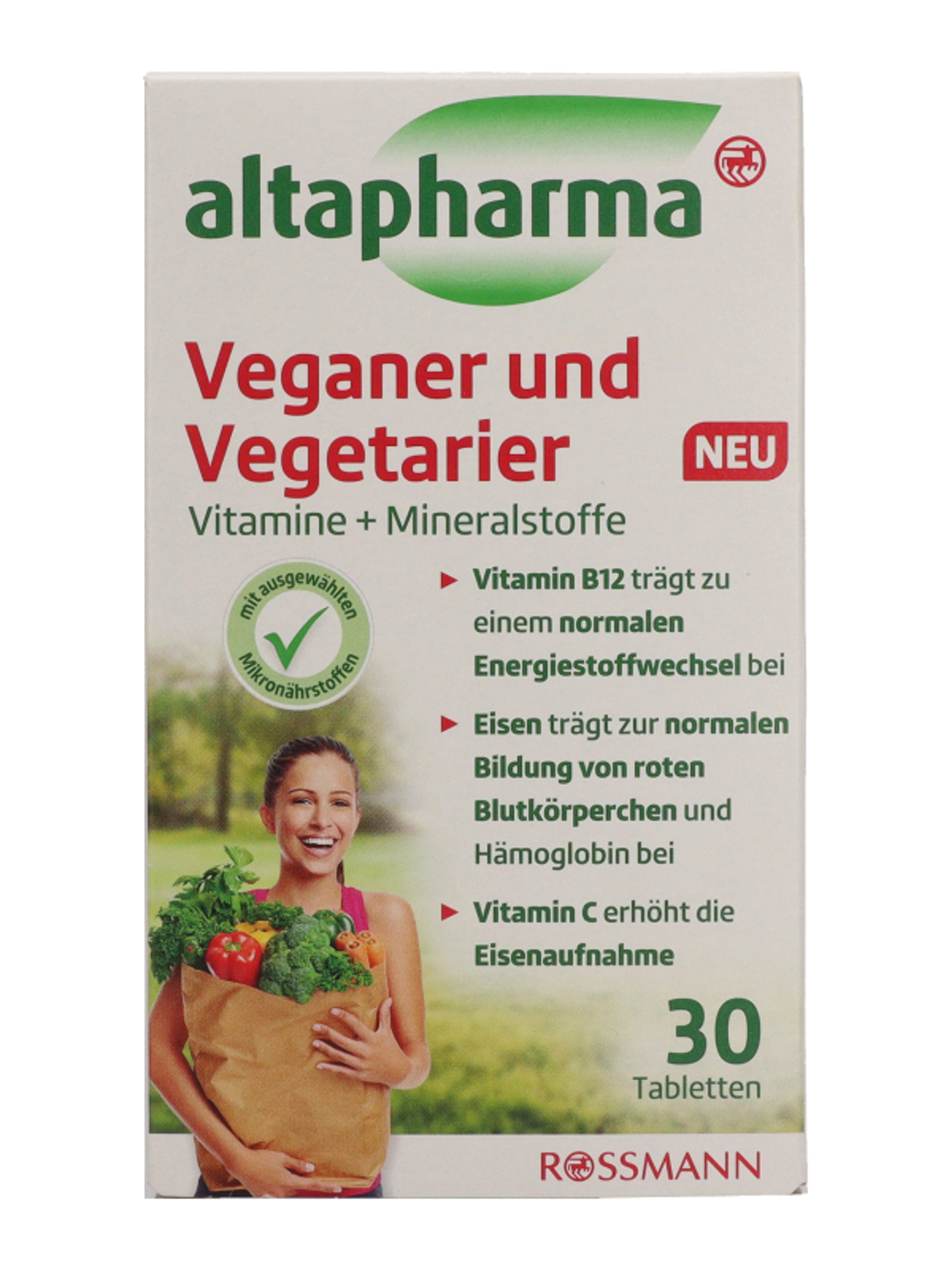 Altapharma Vegan Multivitamin - 30 db-2