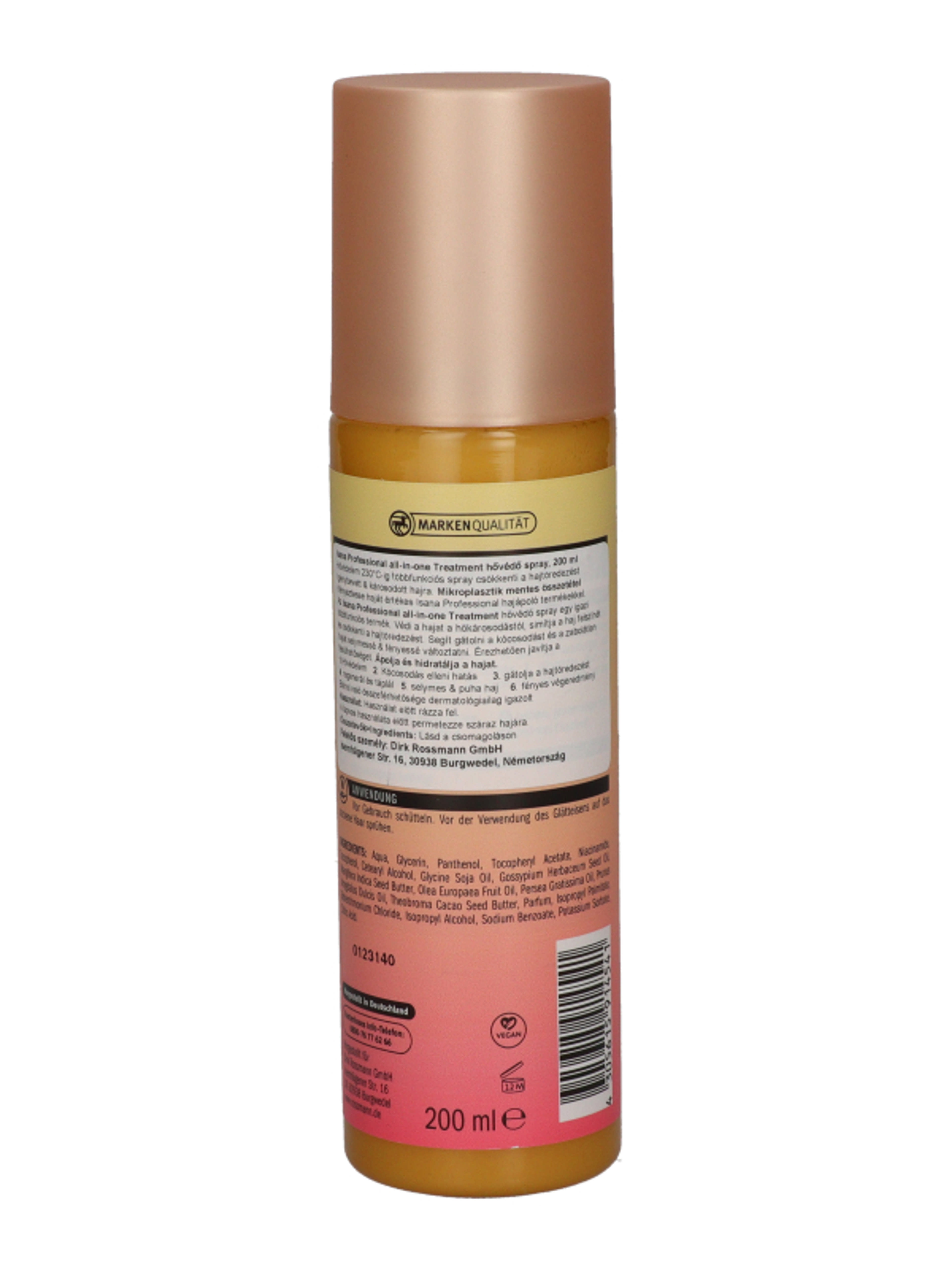 Isana Professional All-In-One Treatment hővédő spray - 200 ml-4