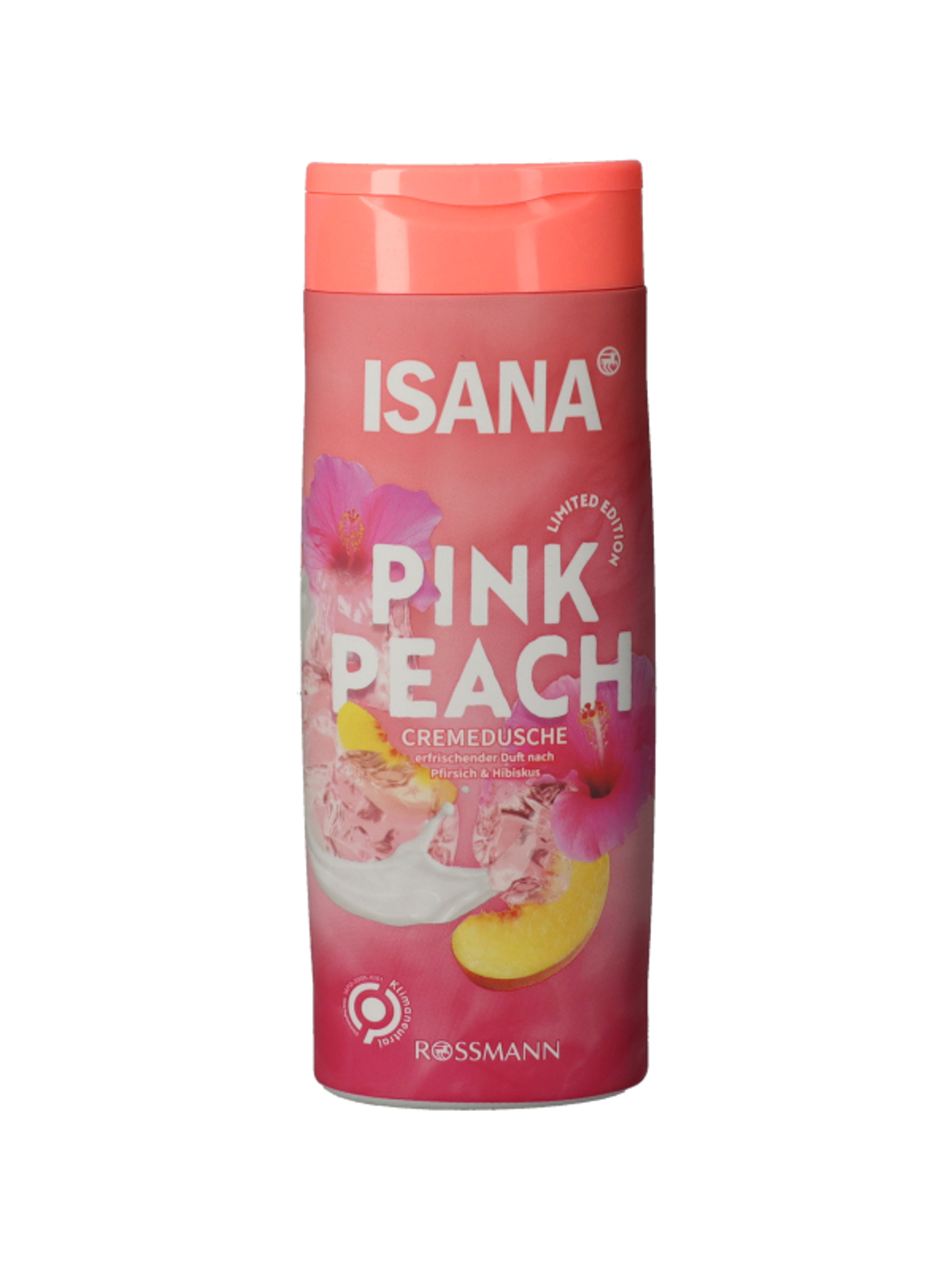Isana Pink Peach tusfürdő - 300 ml-1