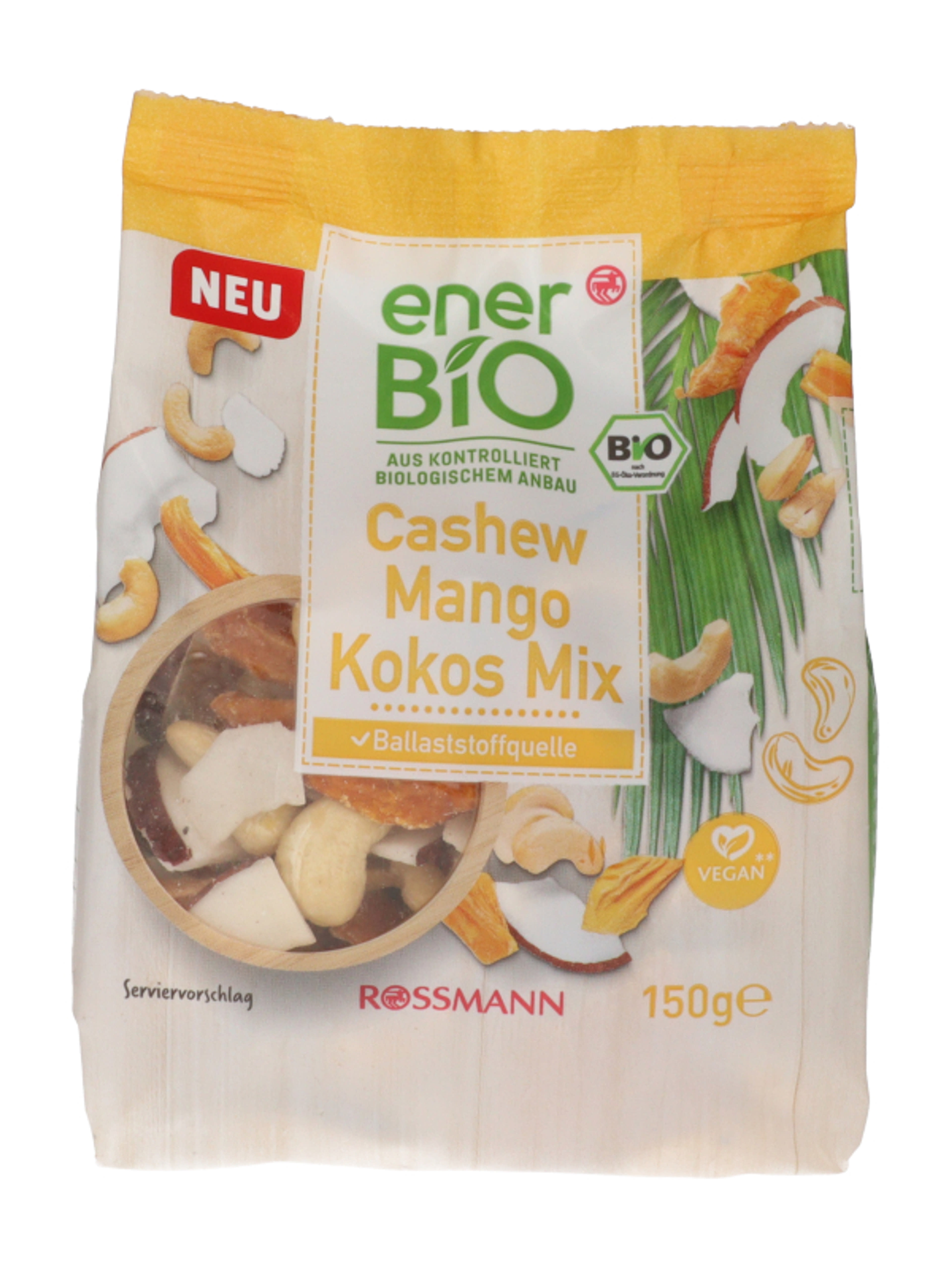 Ener-Bio kesudió-mangó-kókusz mix - 150 g-2