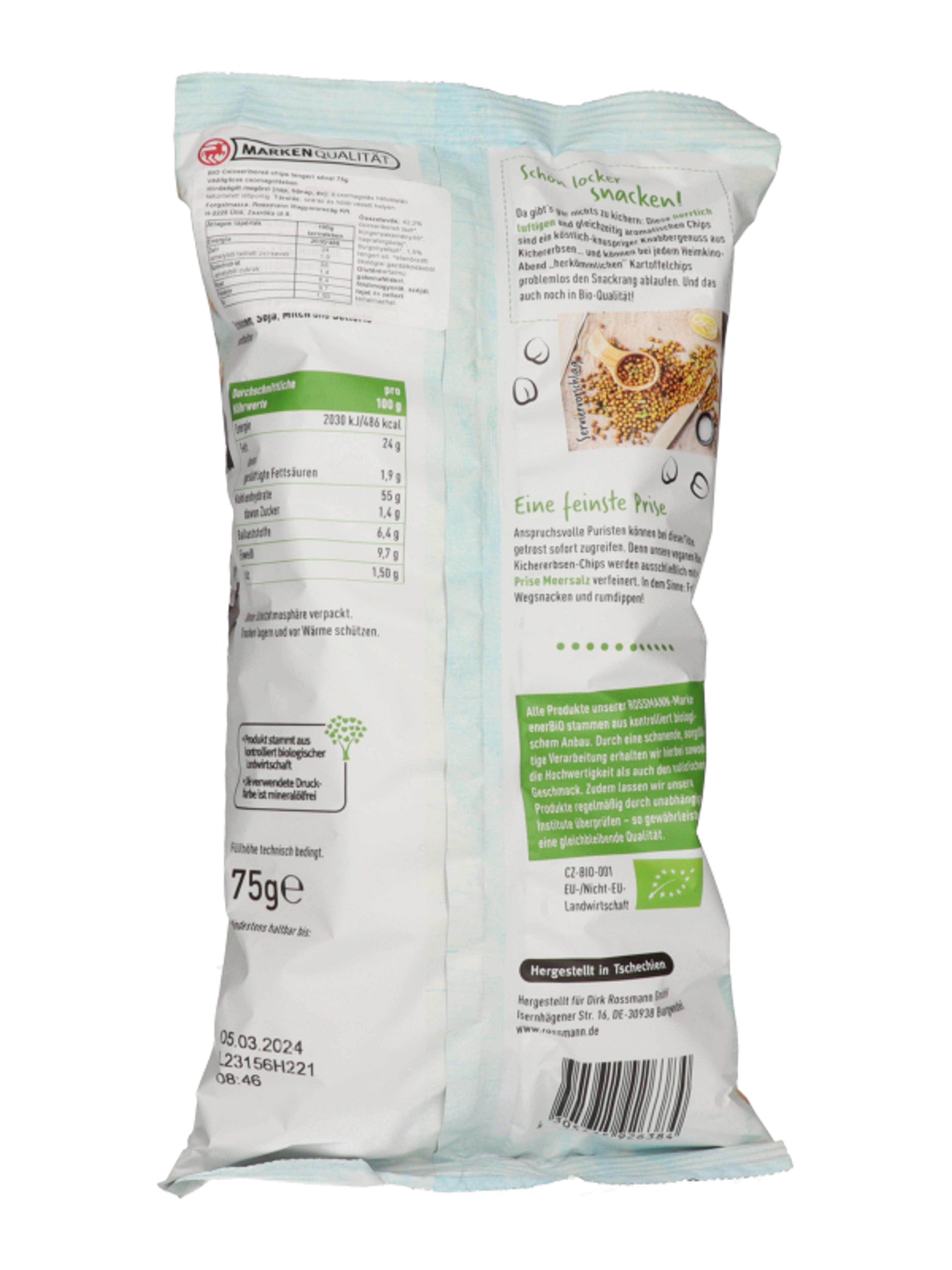 Ener-Bio csicseriborsó chips - 75 g-3