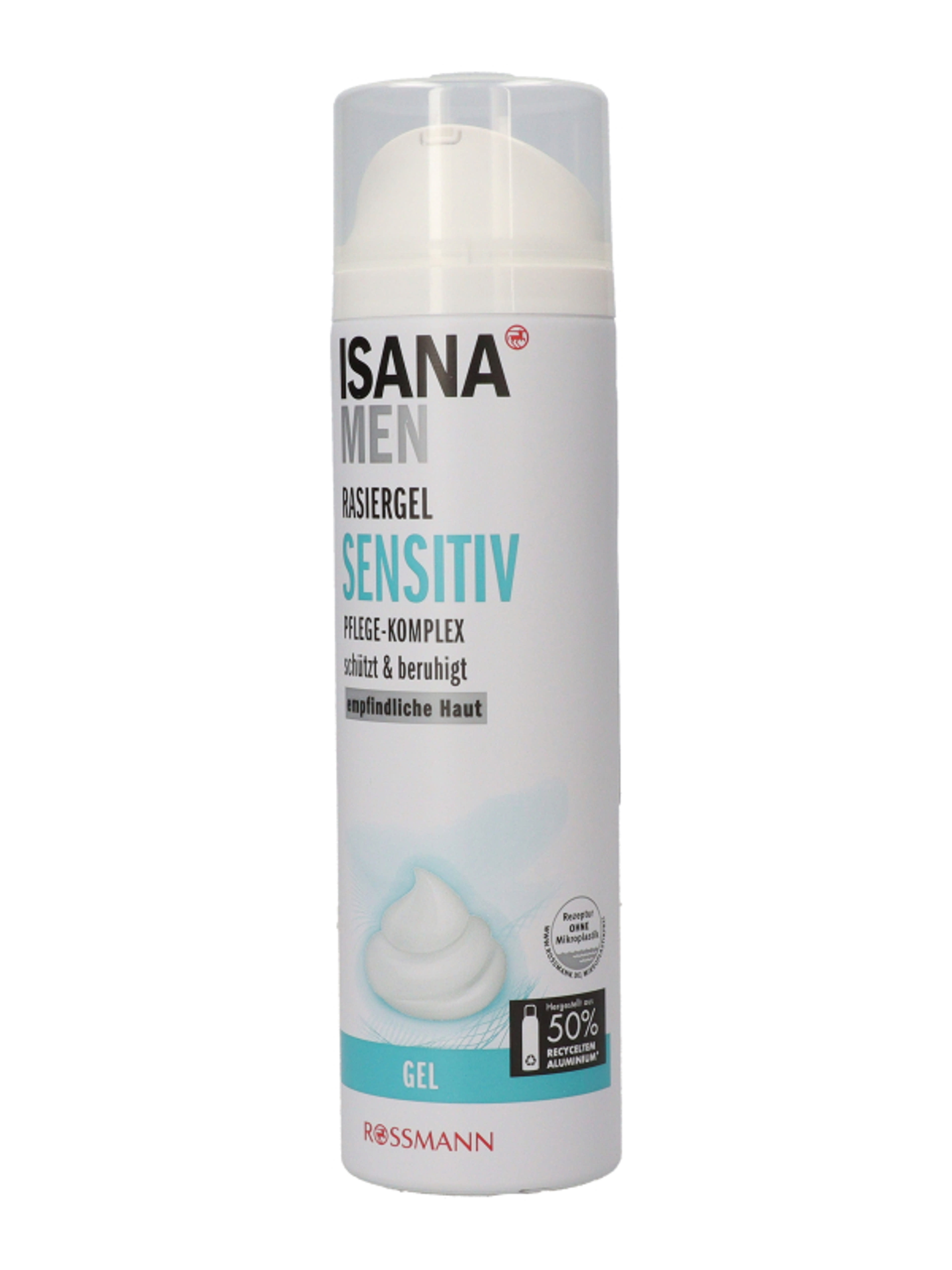 Isana Men Sensitive borotva gél - 200 ml-3