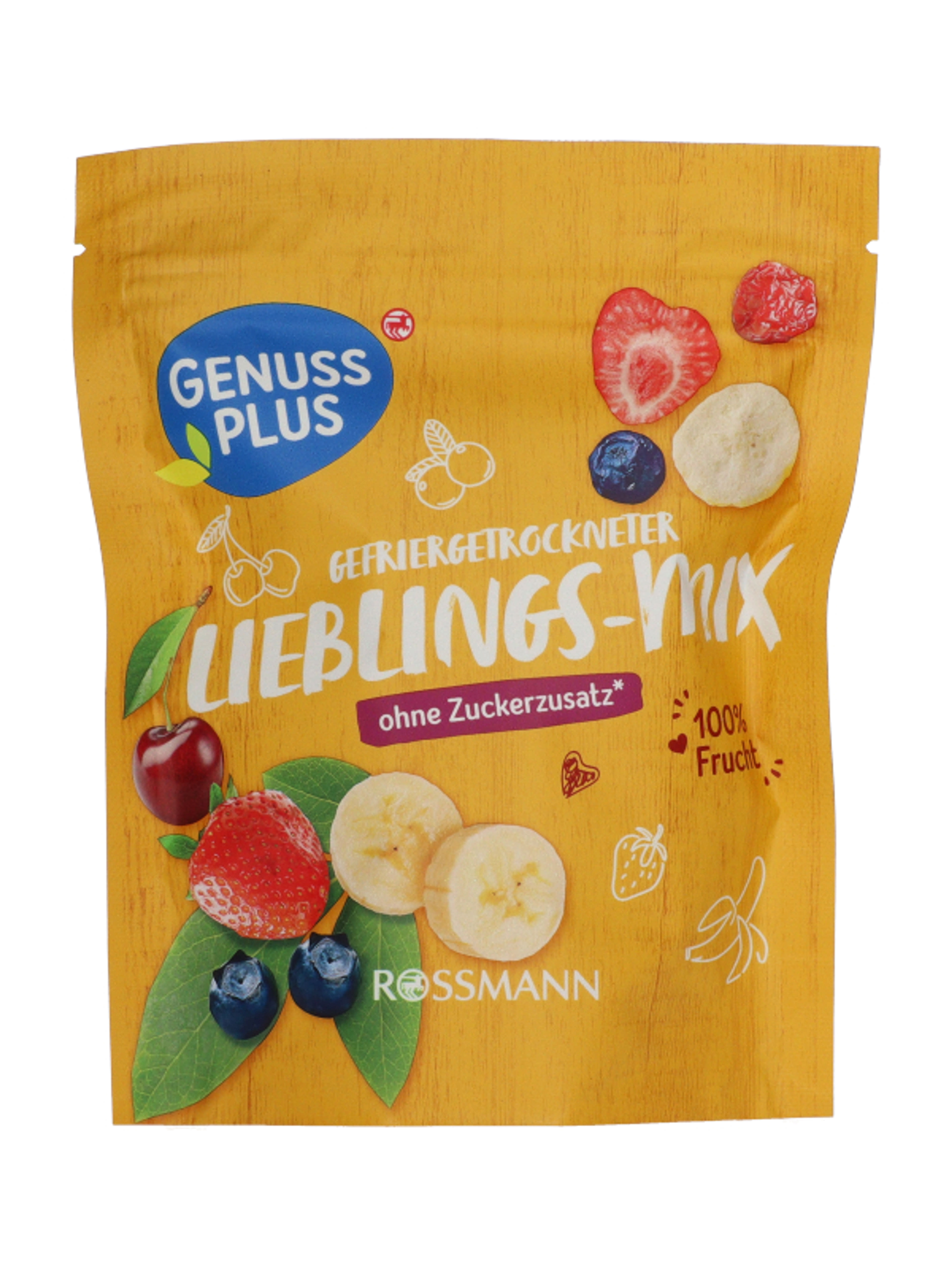 Genuss Plus szárított gyümölcs mix - 25 g