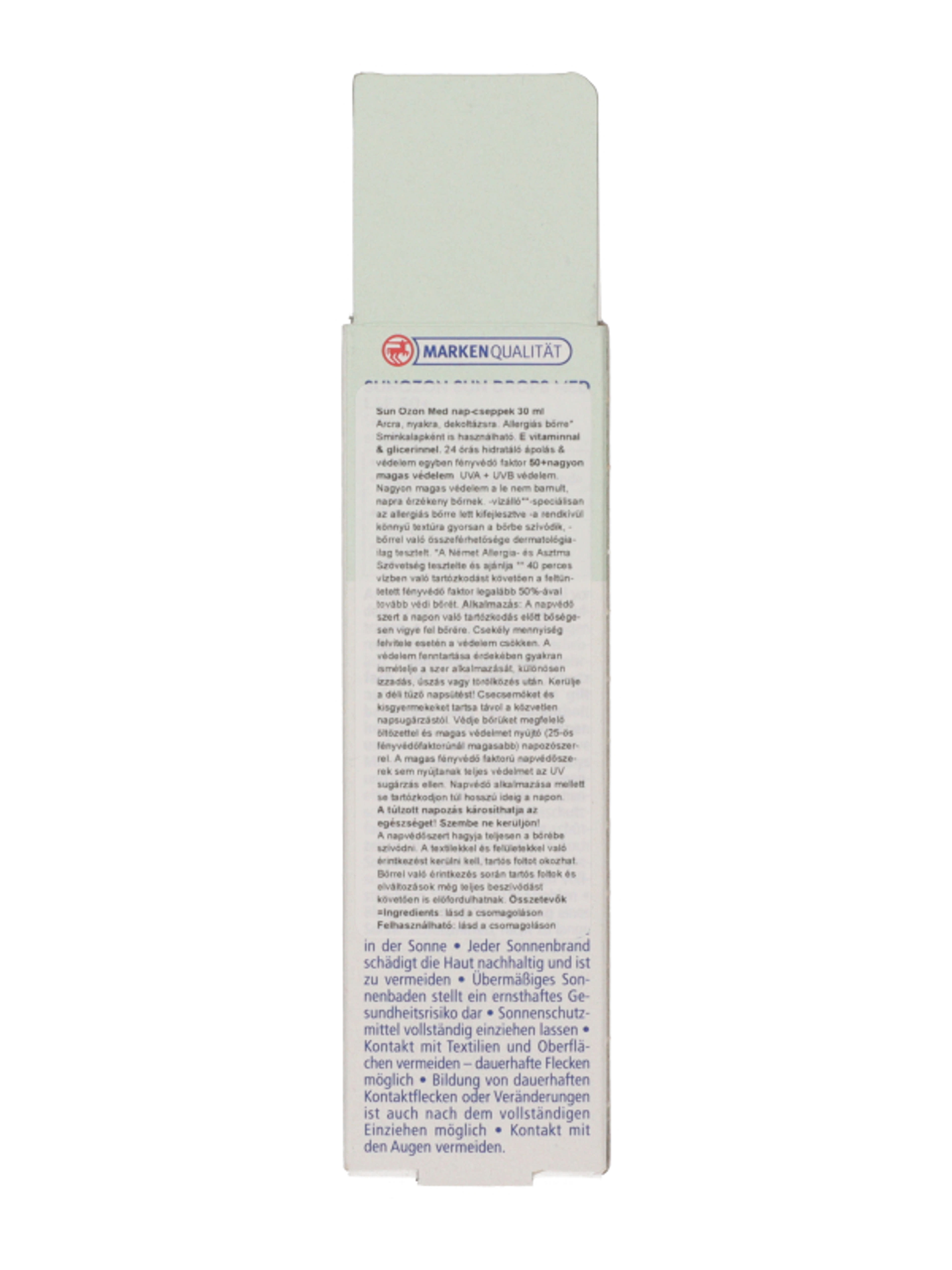 Sunozon Med fényvédő szérum LSF50+ - 30 ml-3