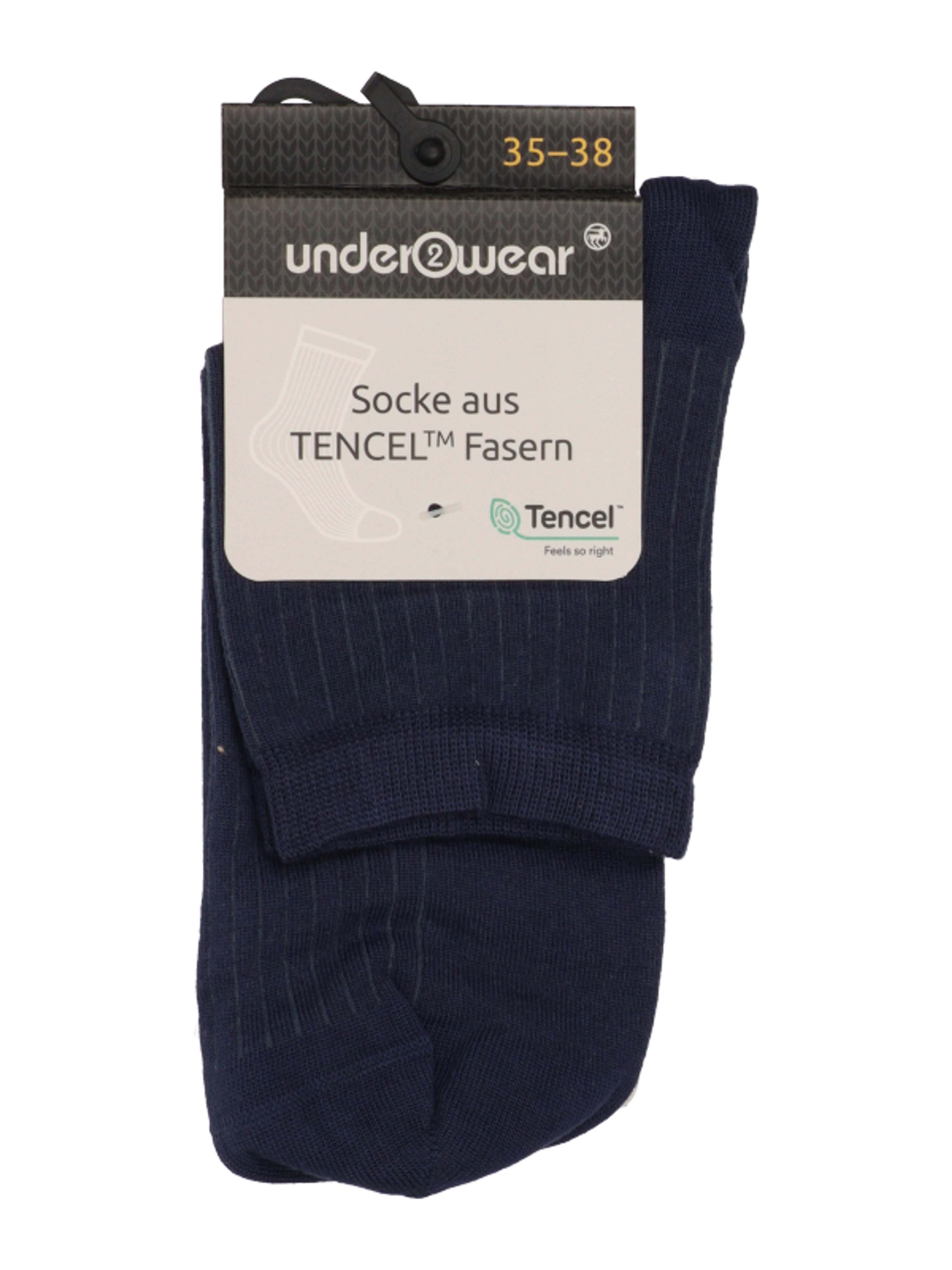 Underwear Tencel női zokni /kék 35/38 - 1 db-1
