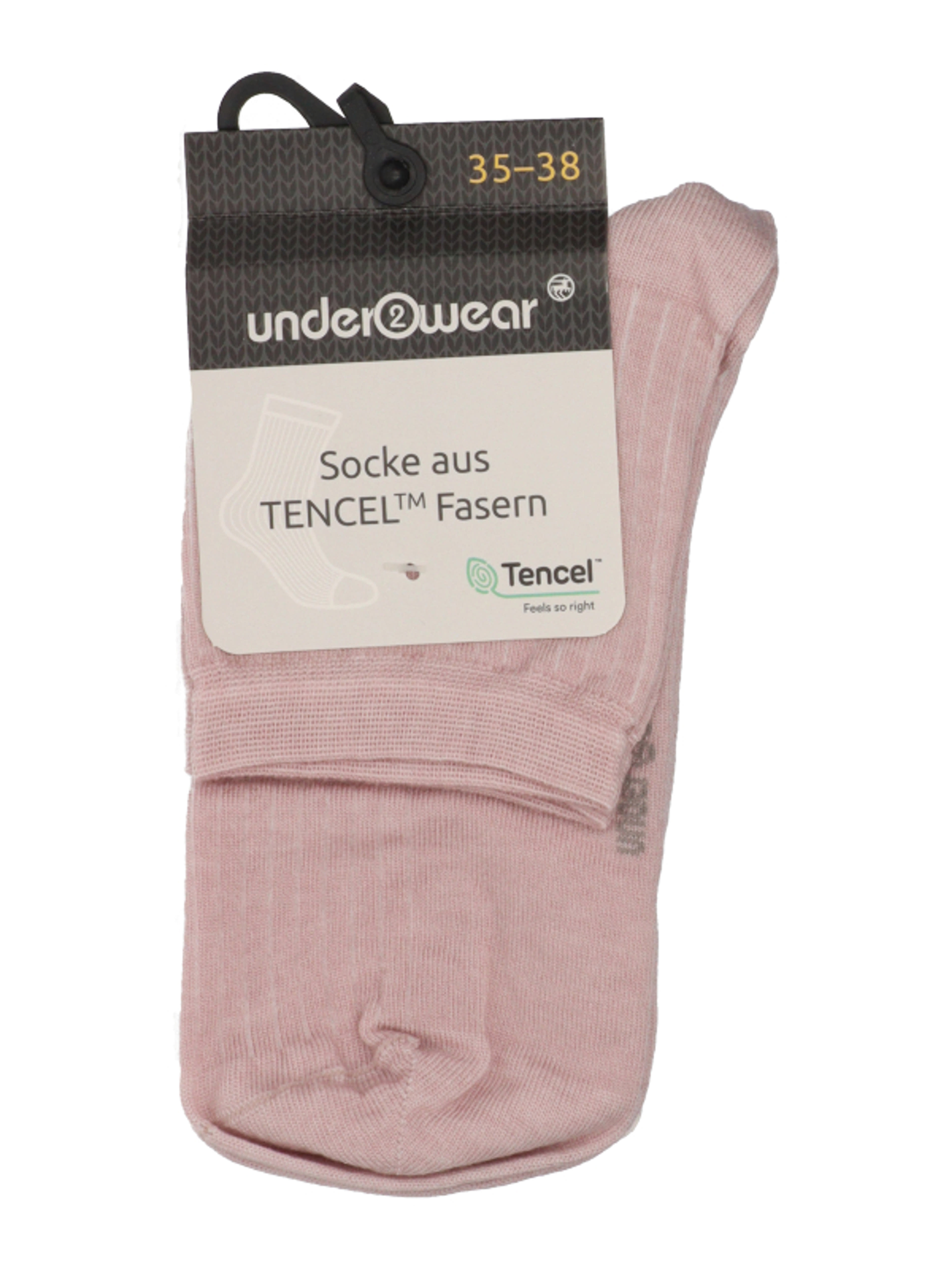 Underwear Tencel női zokni /rózsaszín 35/38 - 1 db