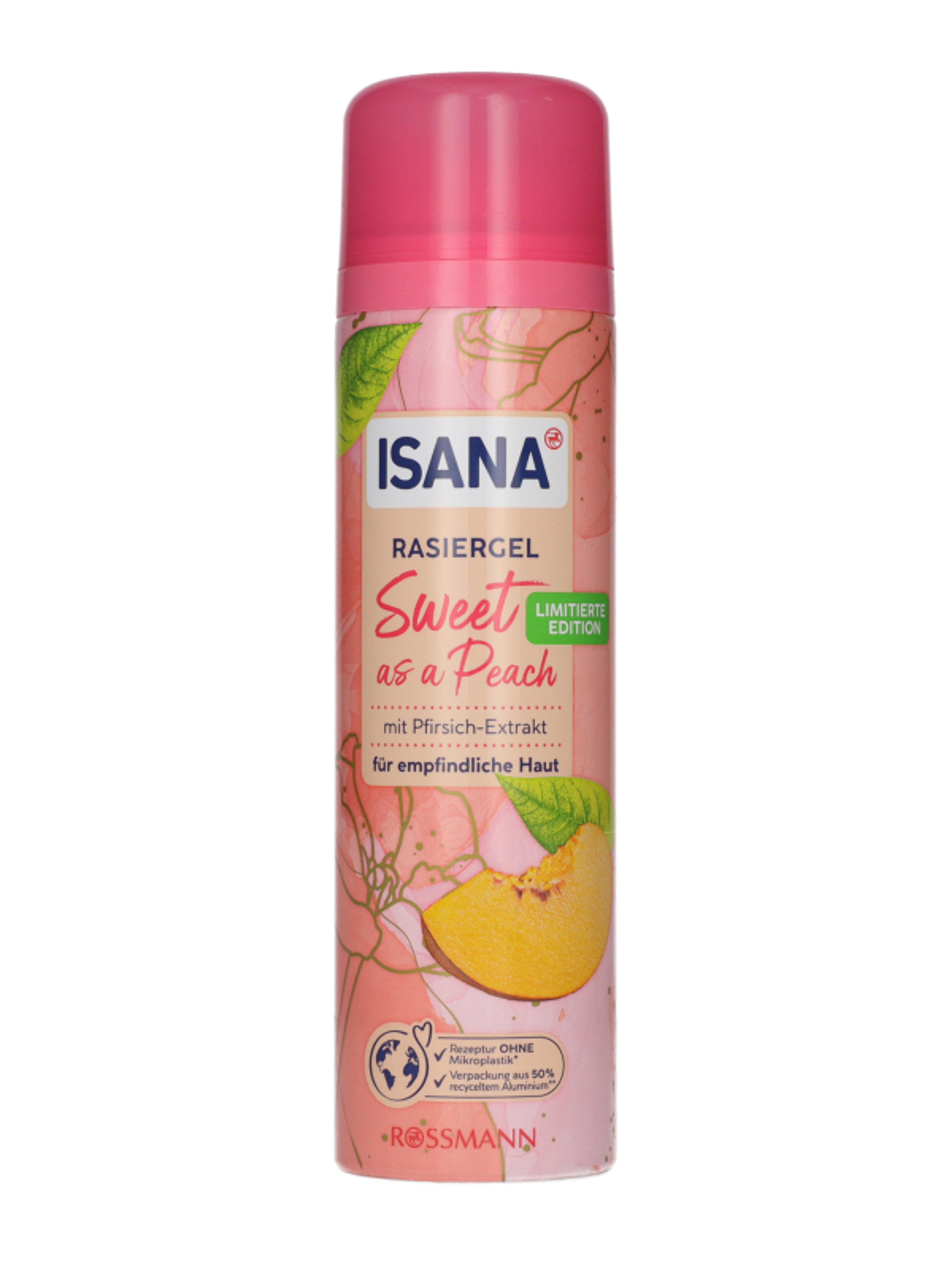 Isana Sweet Peach női borortválkozó gél - 200 ml