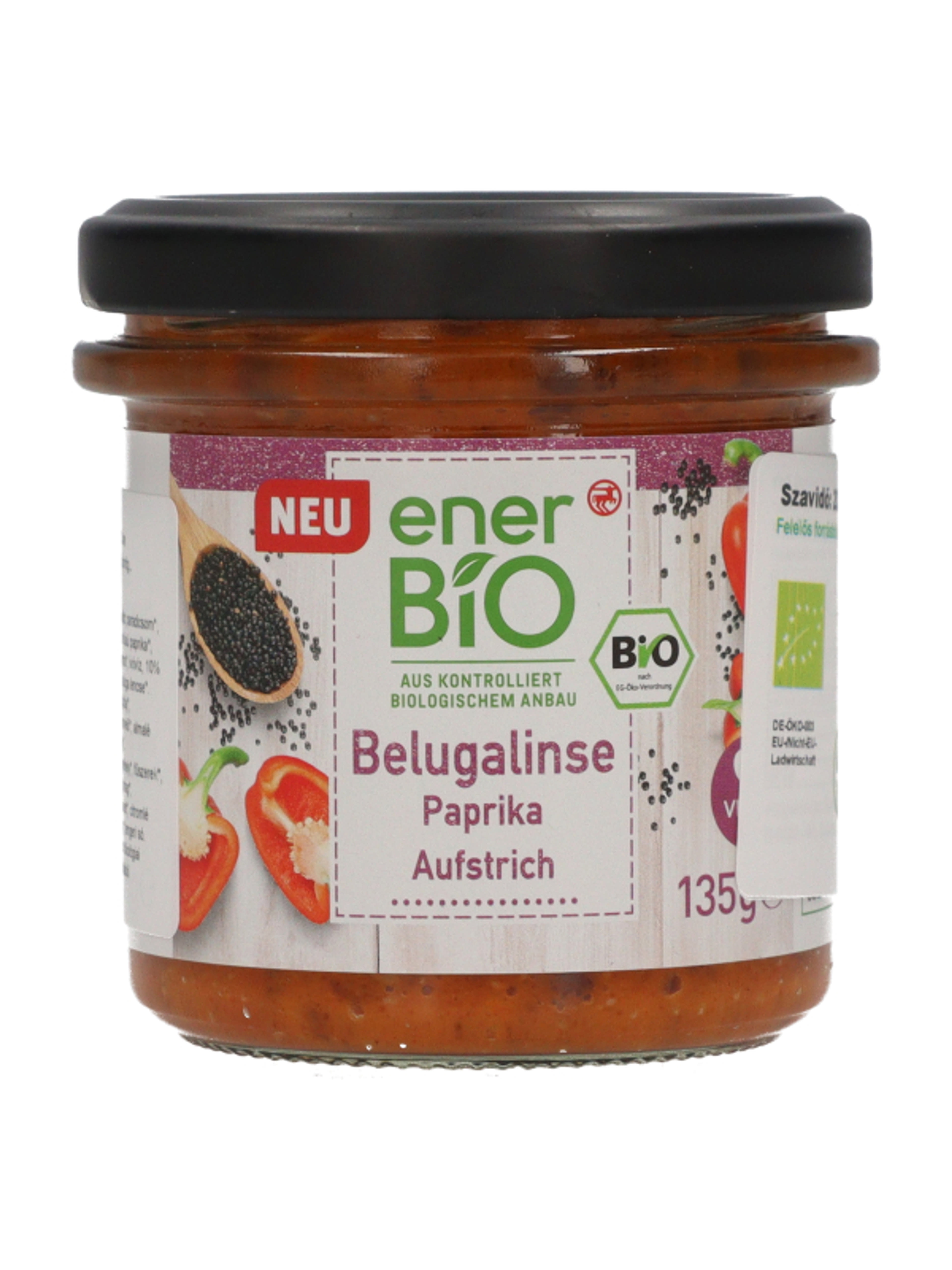 Ener-Bio Beluga lencse krém paprikával - 135 g