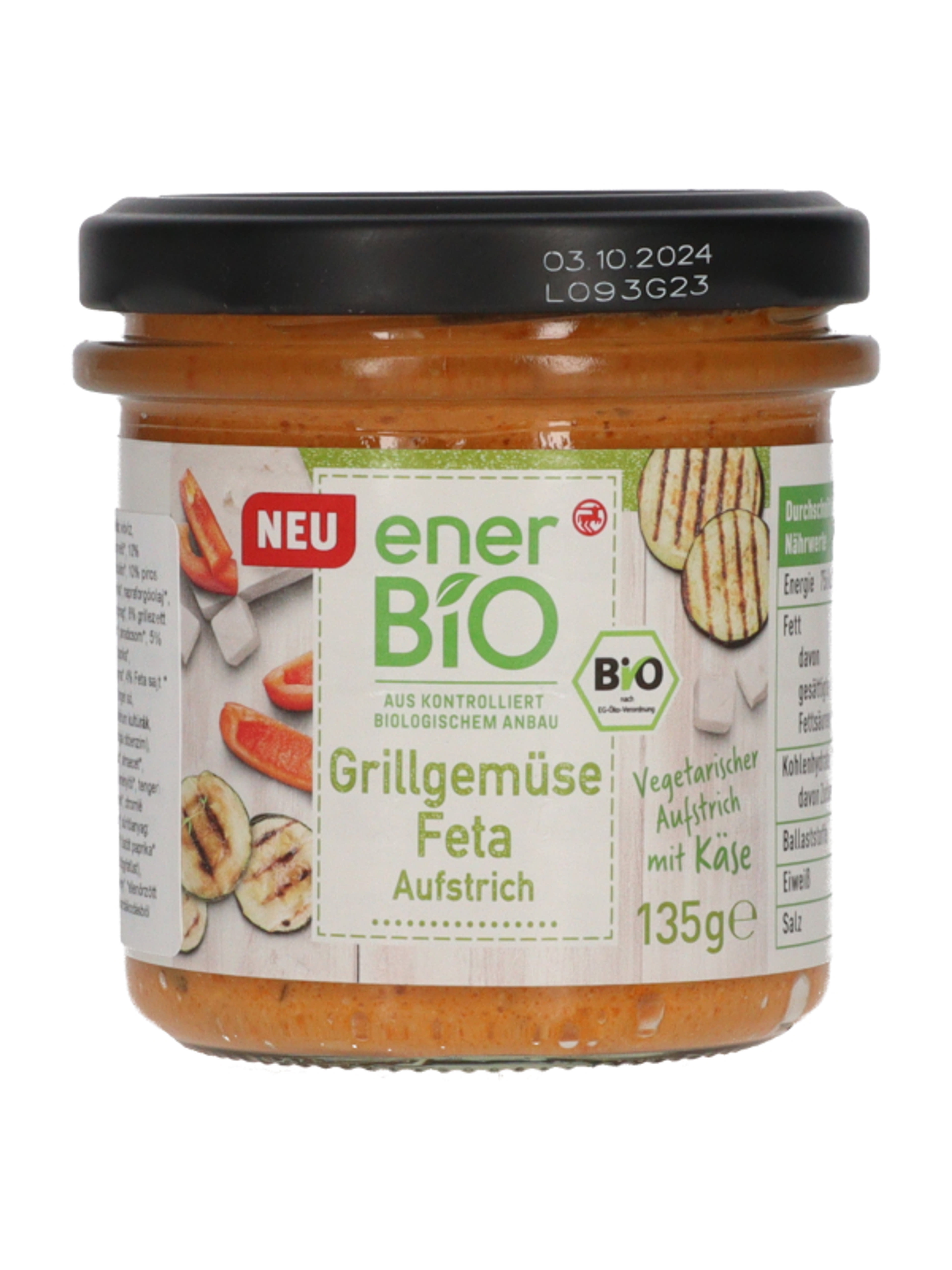 Ener-Bio grillzöldség krém fetával - 135g-2