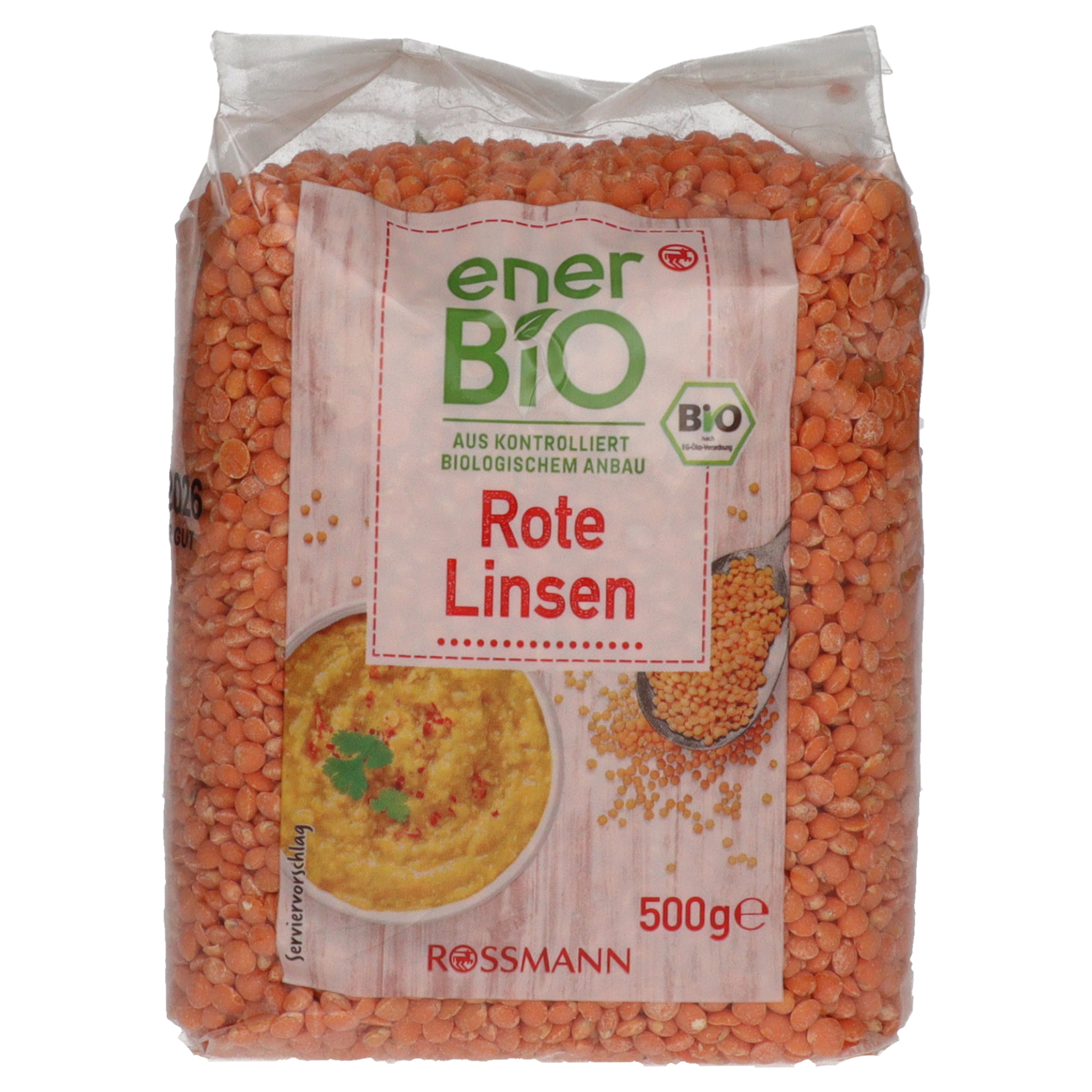 enerBio Vörös lencse - 500 g-1