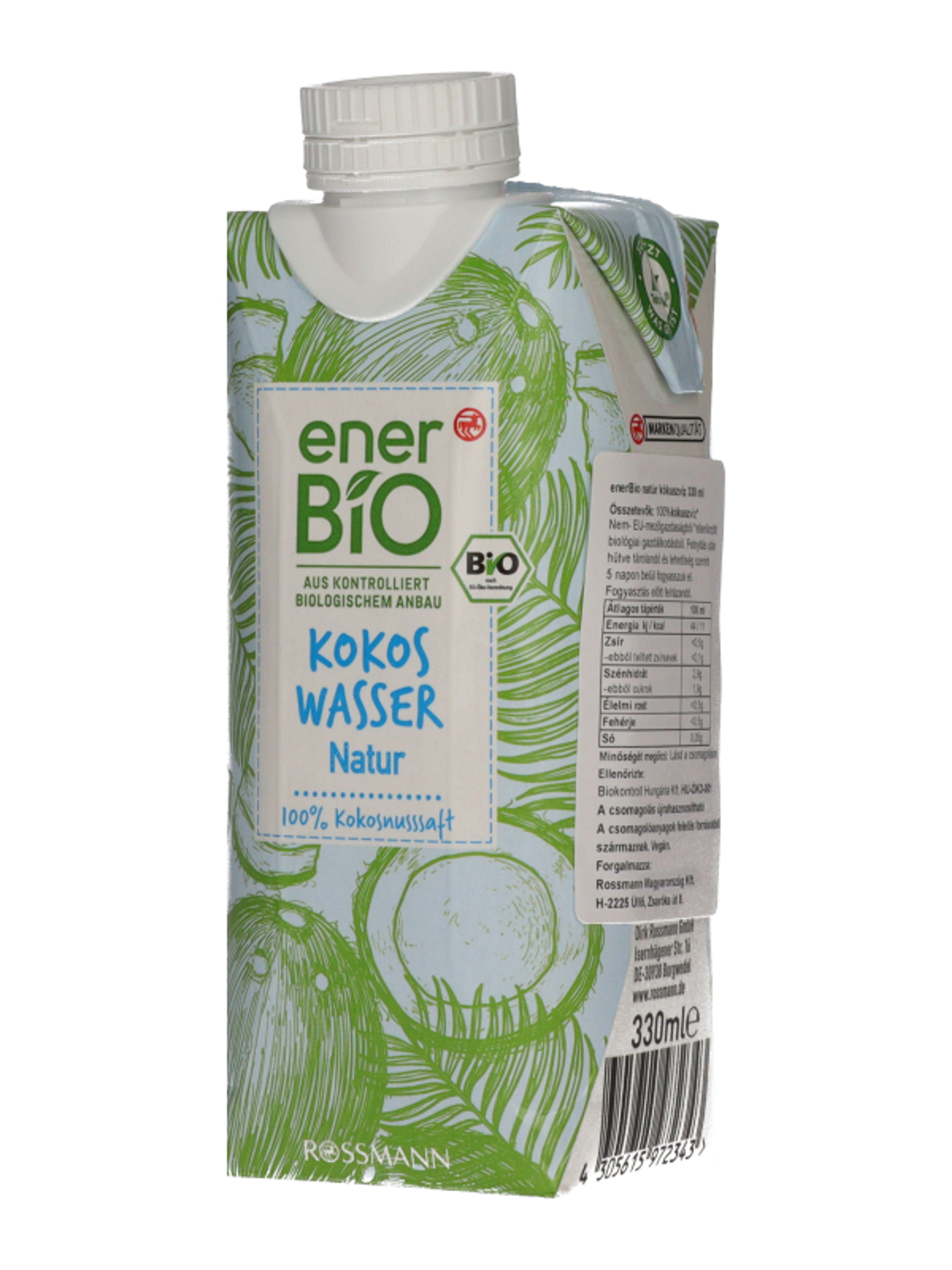 Ener-bio kókuszvíz natur - 330 ml-3