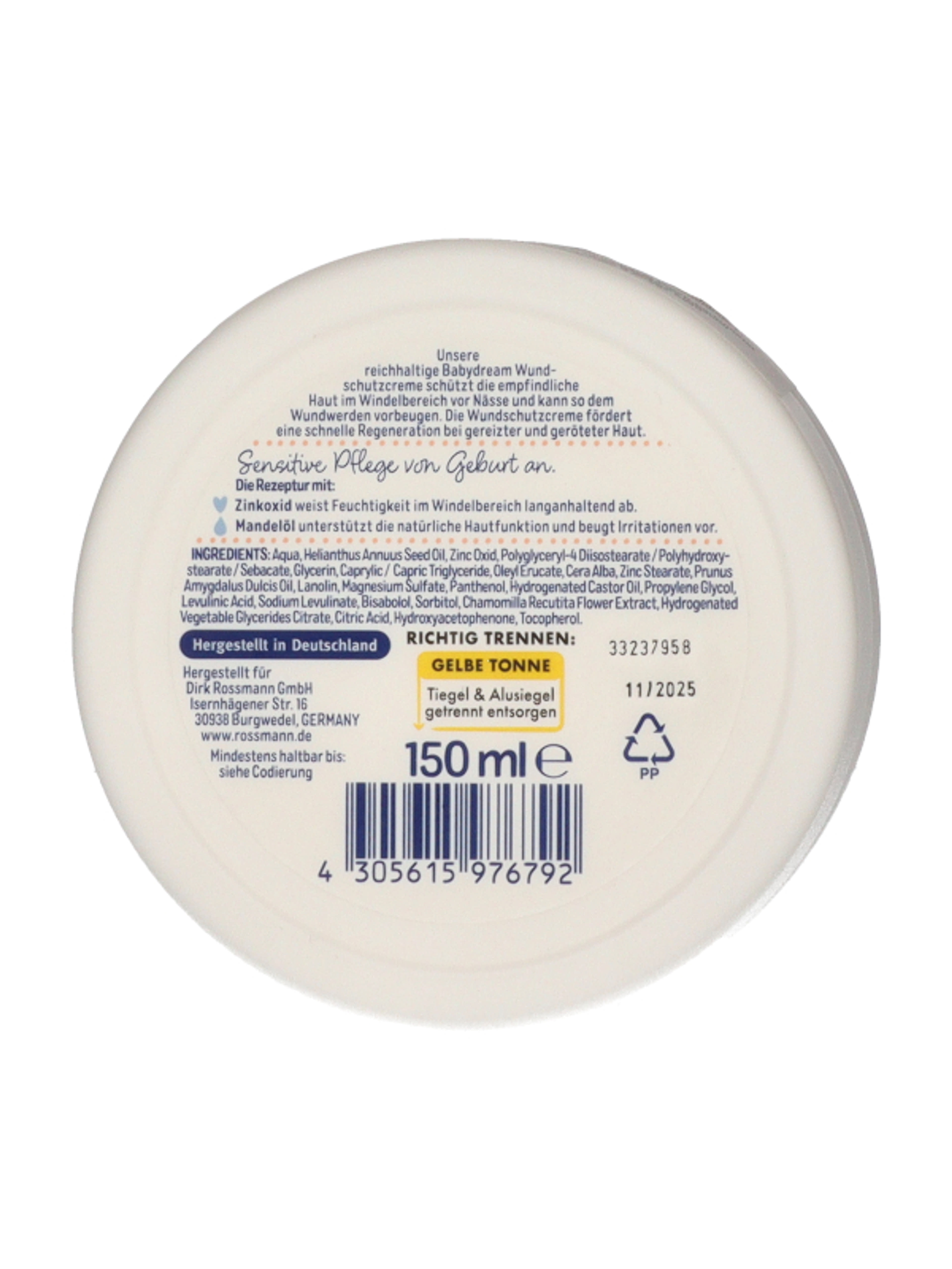 Babydream bőrvédő krém - 150 ml-2
