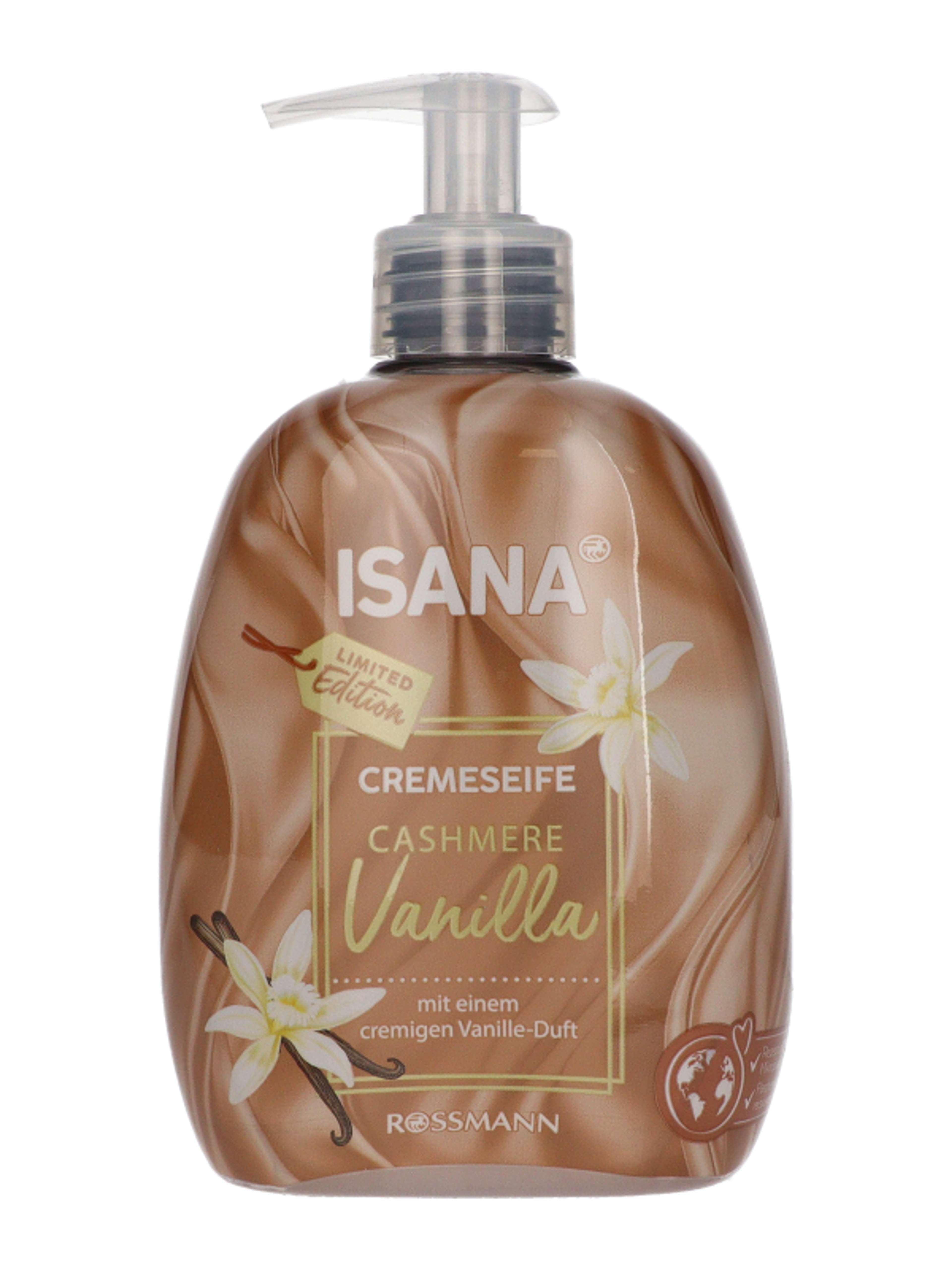Isana Cashmere Vanilla folyékony szappan - 500 ml