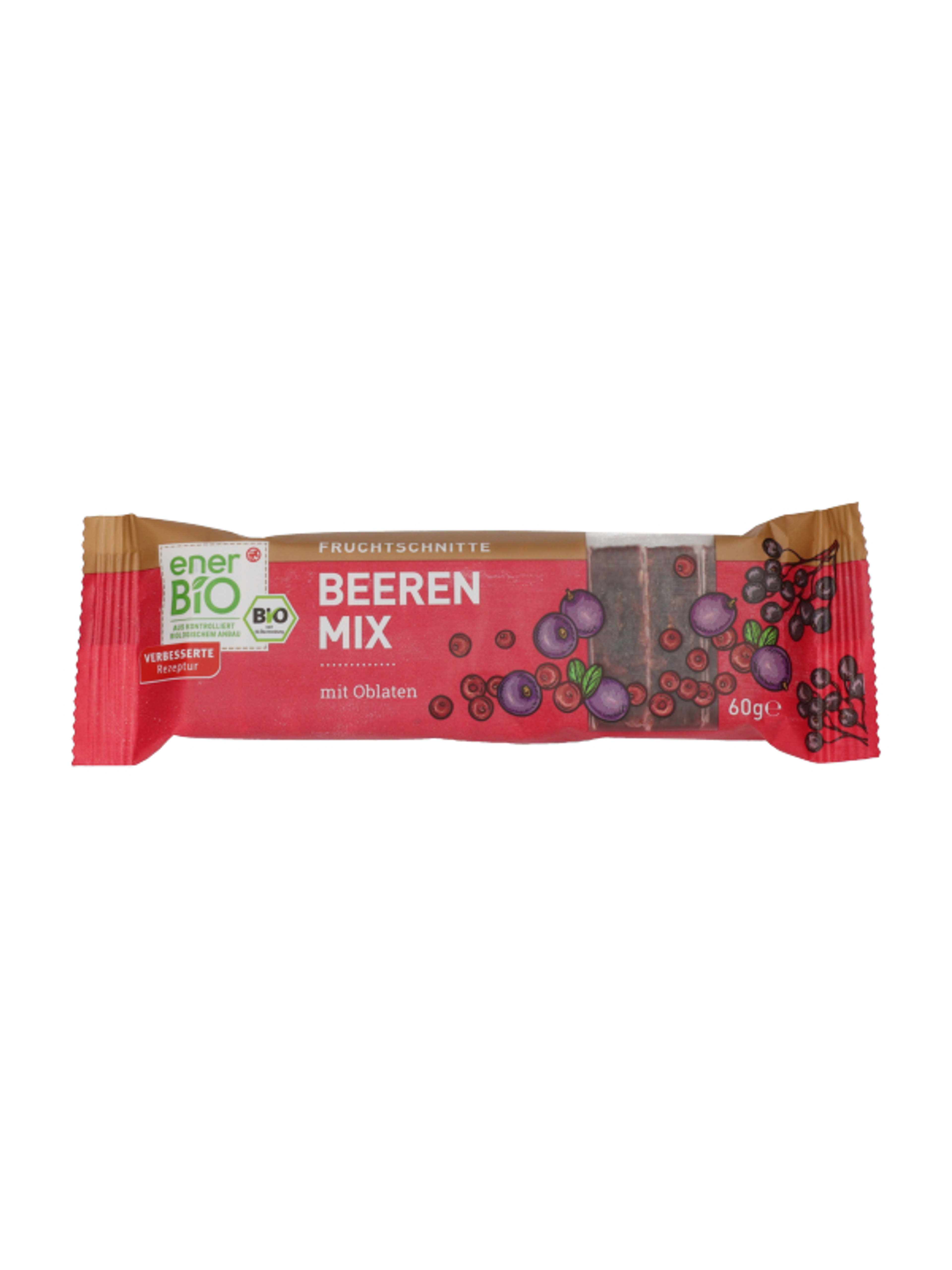 Ener-Bio gyümölcsszelet bogyósgyümölcsökkel - 60 g