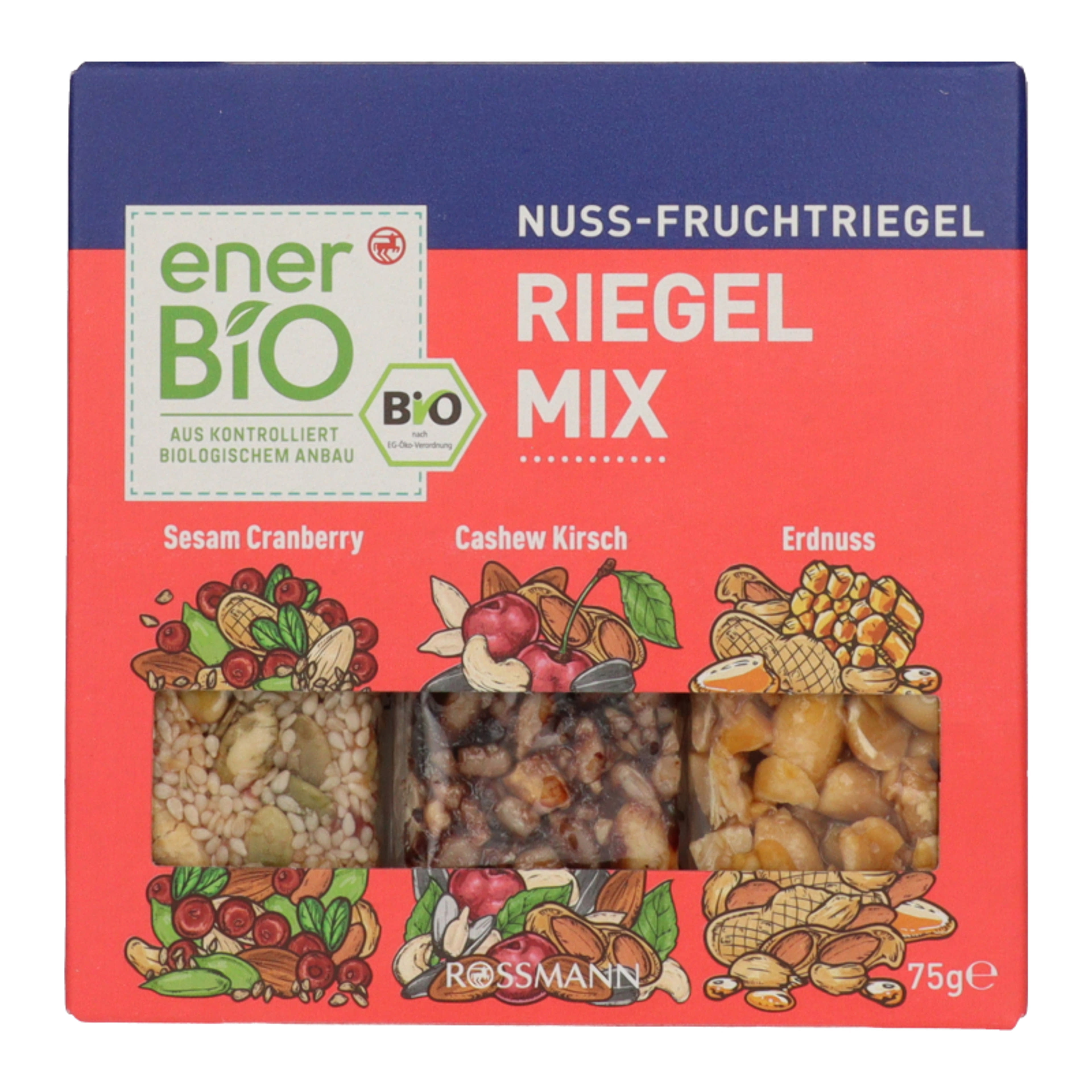 Ener-bio magvas-gyümölcsszelet mix3s pakk - 75 g-1
