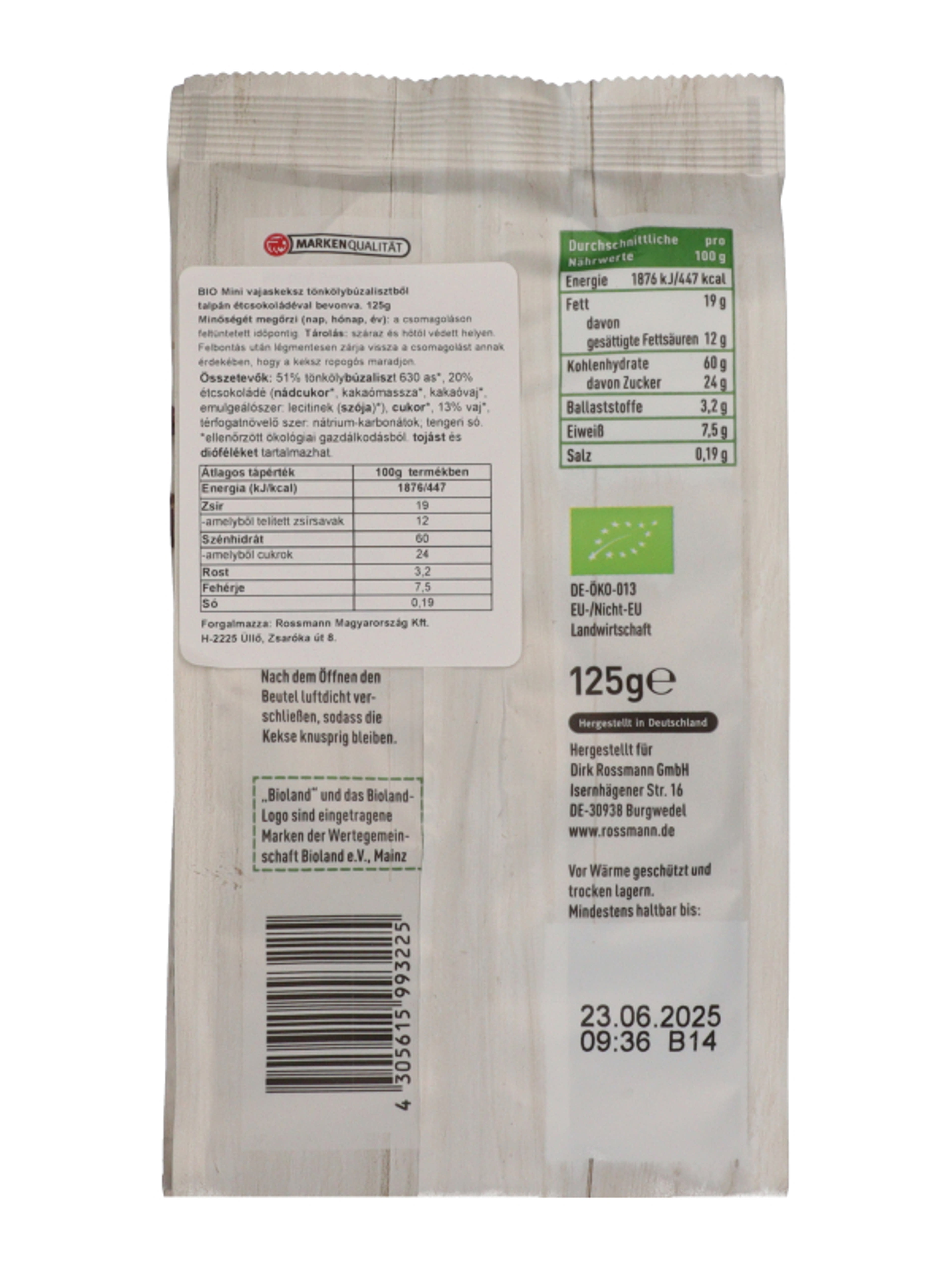 Ener-Bio mini tönköly vajas keksz - 125 g-3