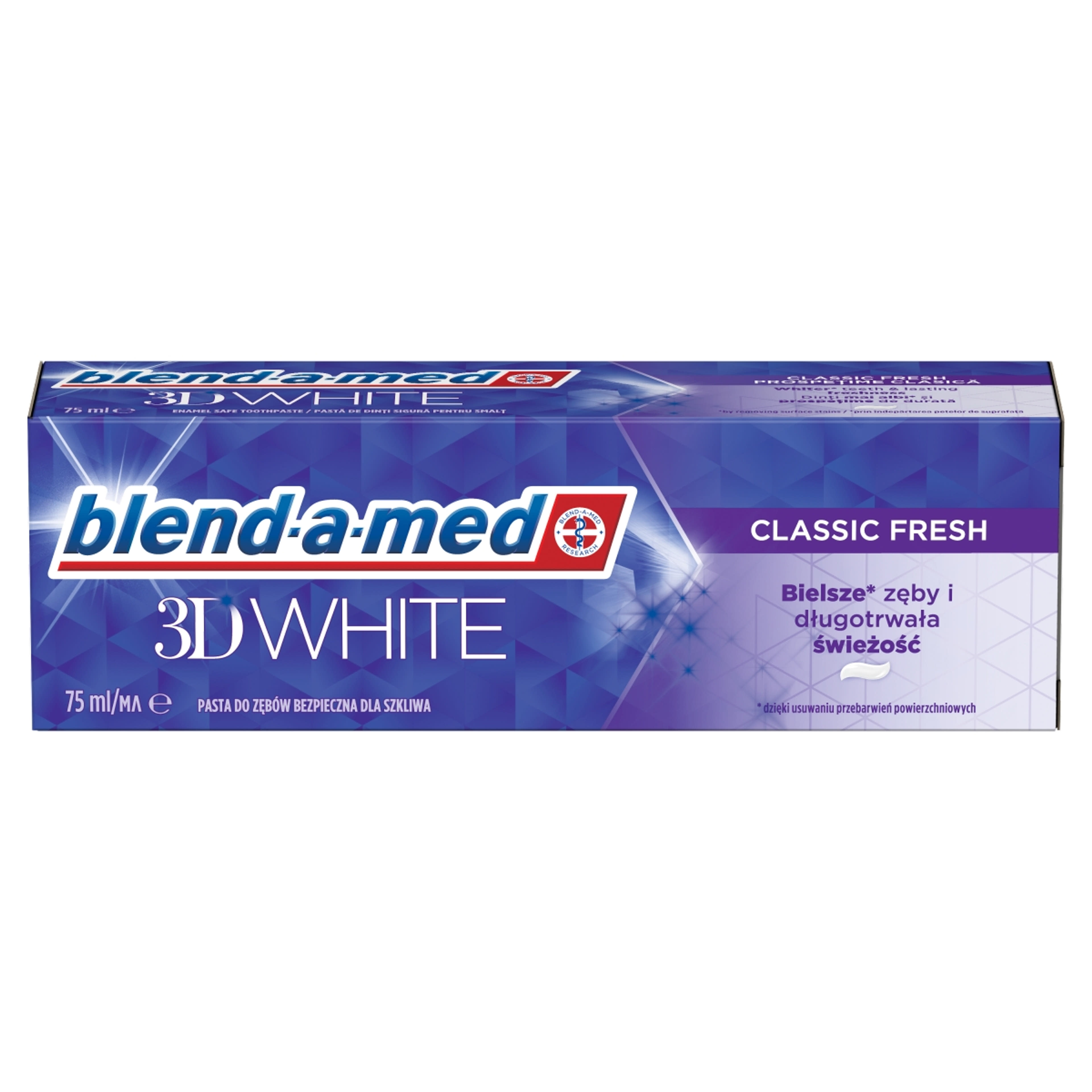 Blend-a-med 3D White Classic Fresh fogkrém - 75 ml-2