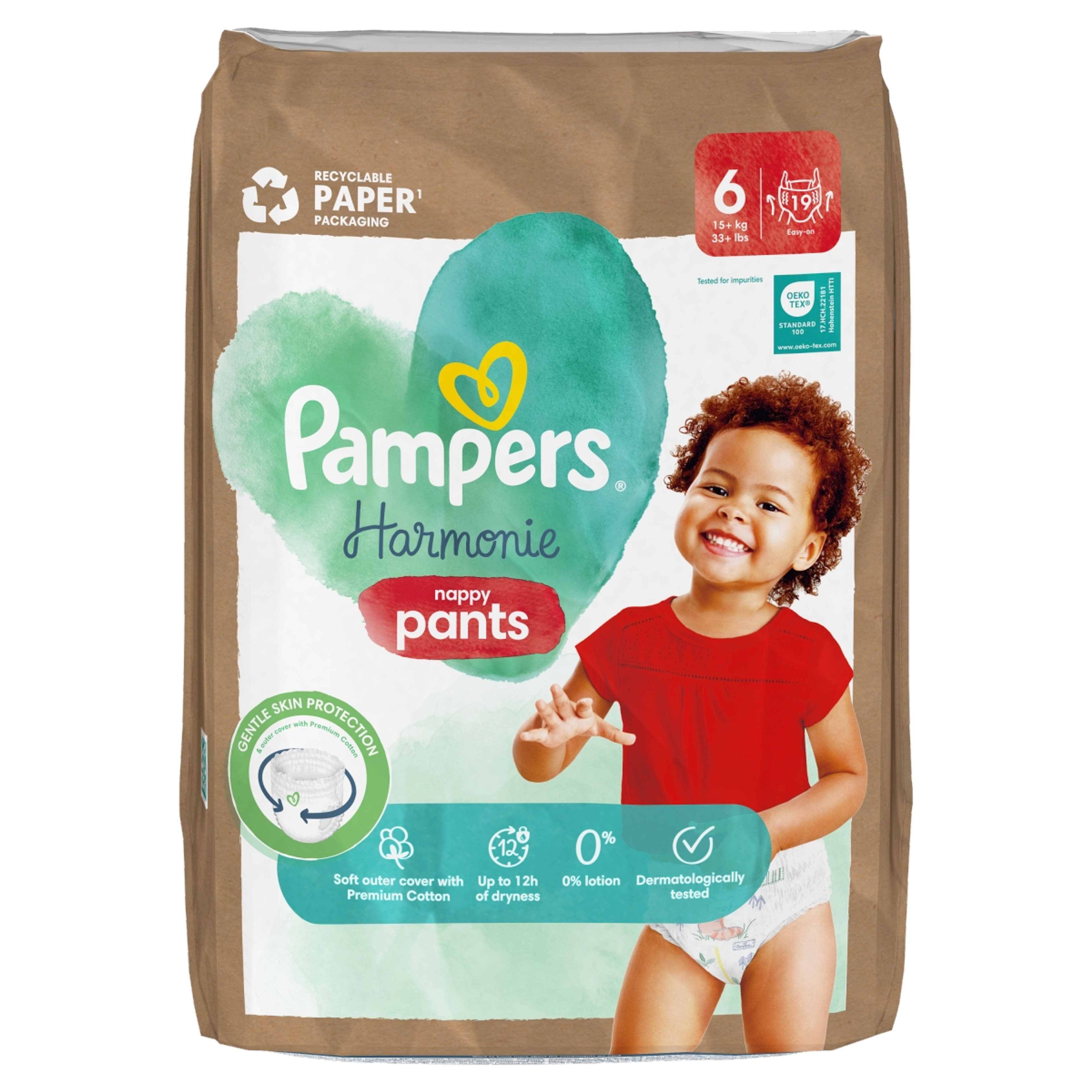 Pampers Harmonie Pants pelenka 6-os 15+kg -19 db-1