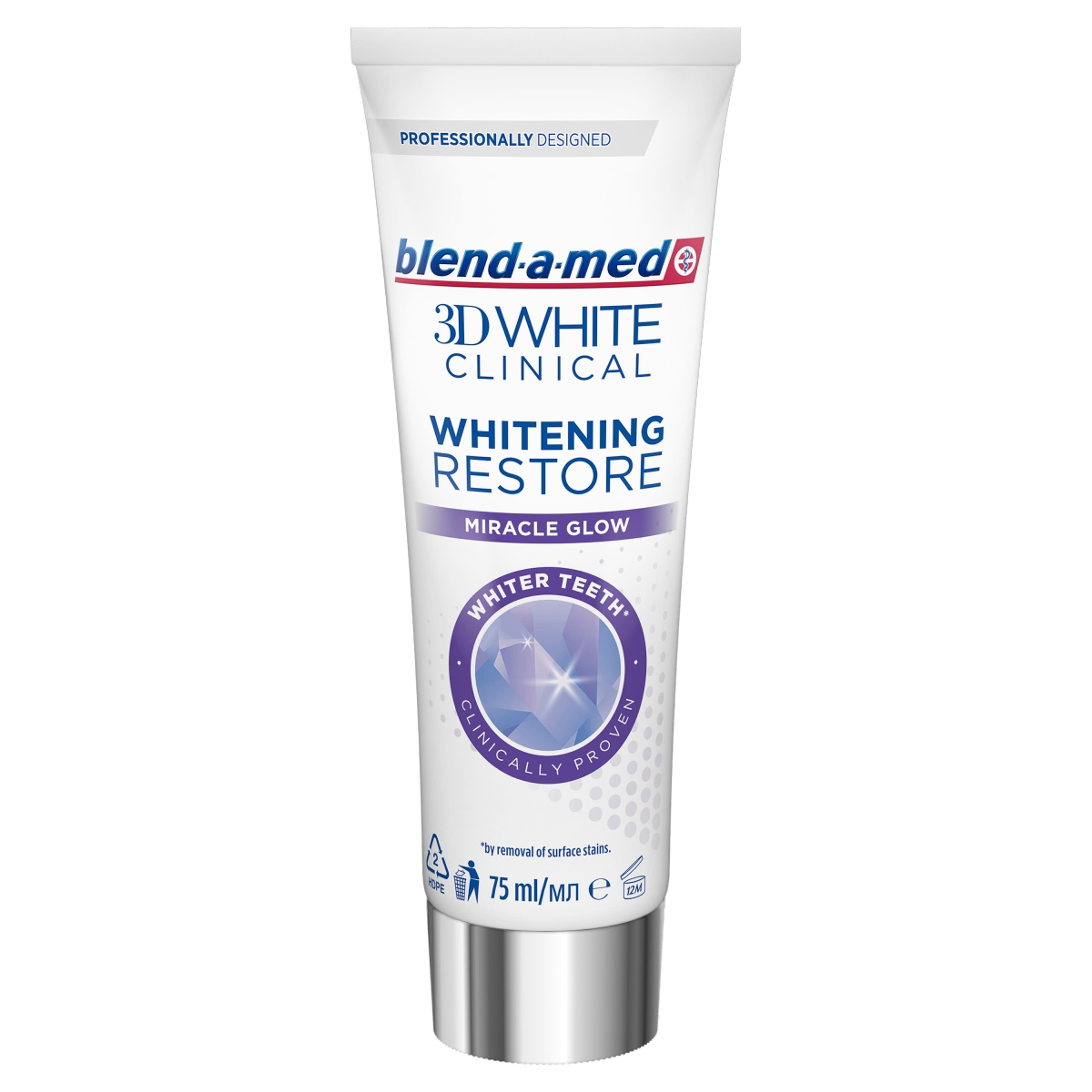 Blend-a-med 3D White Clinical Miracle Glow fogkrém - 75 ml-5