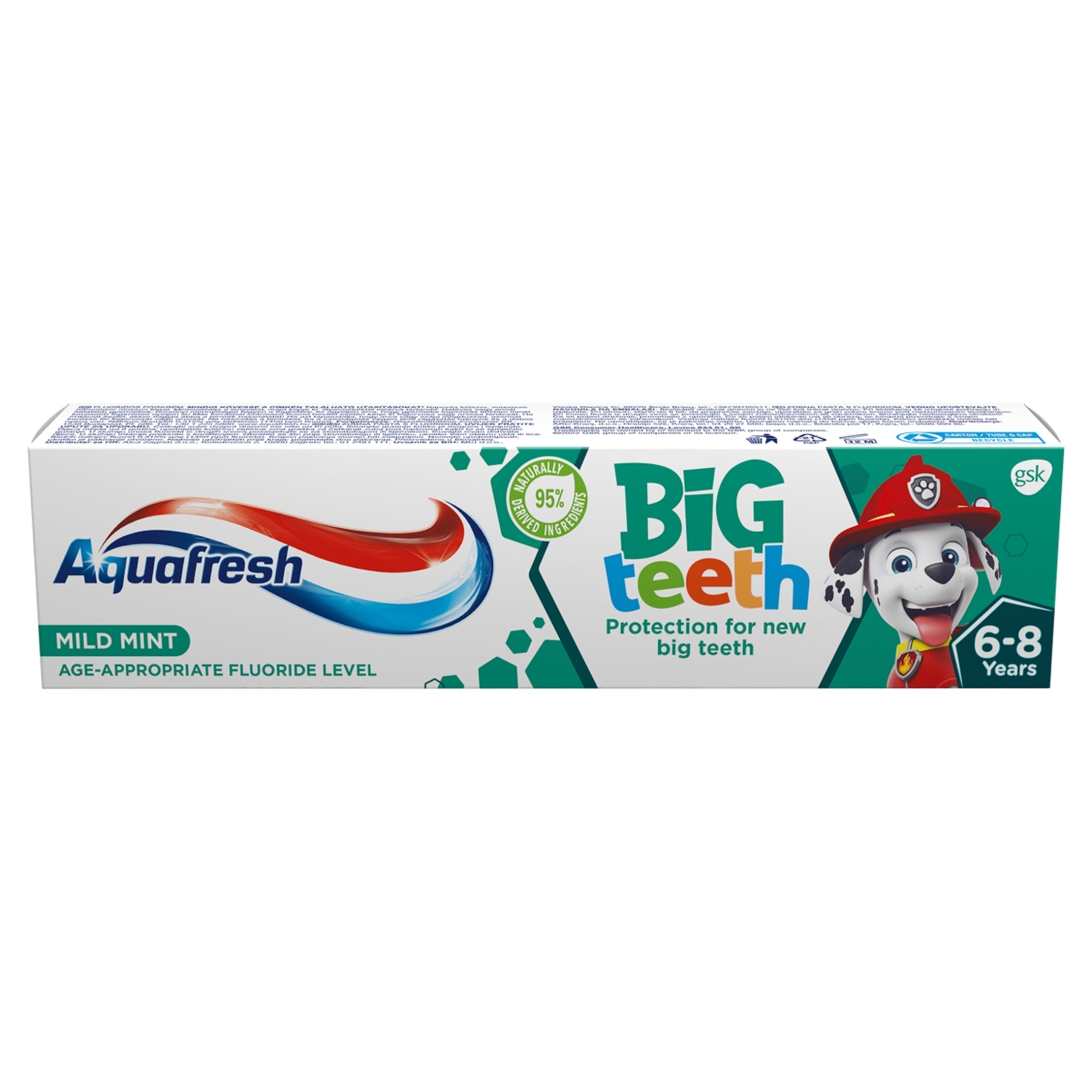 Aquafresh Big Teeth Gyerekeknek fogkrém - 50 ml-1