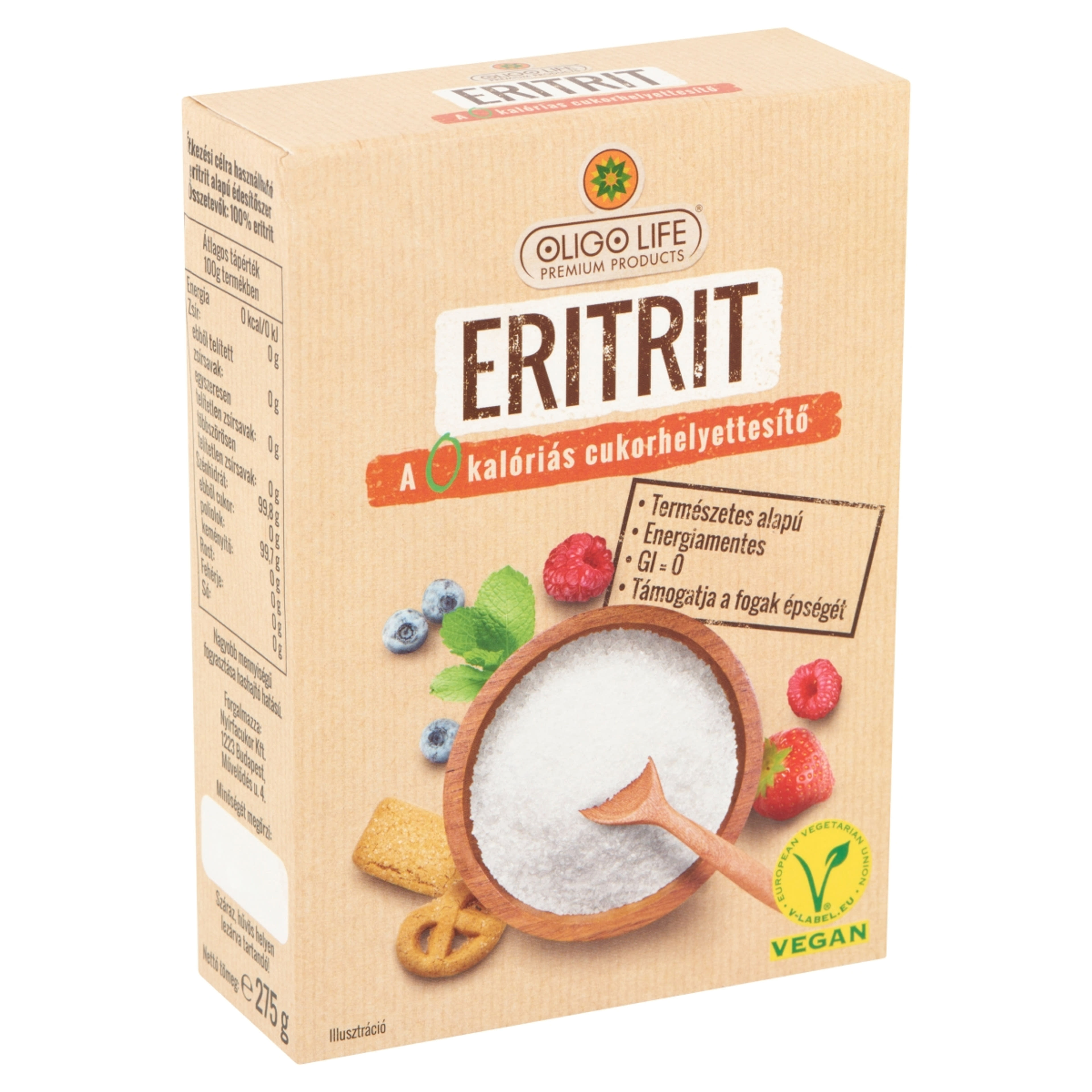 Nyírfacukor oligolife eritrit - 275 g-3