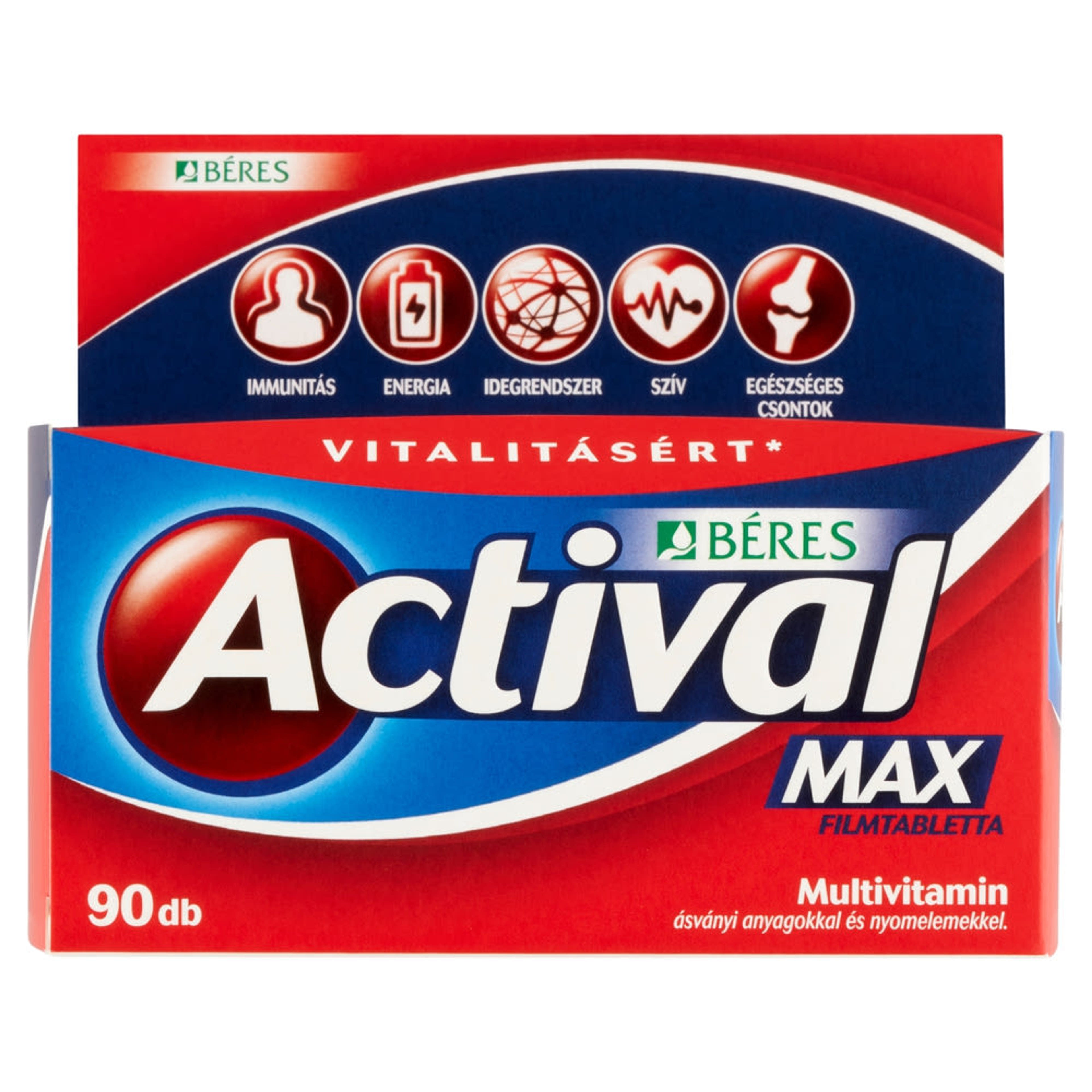 Béres Actival Max filmtabletta - 90 db