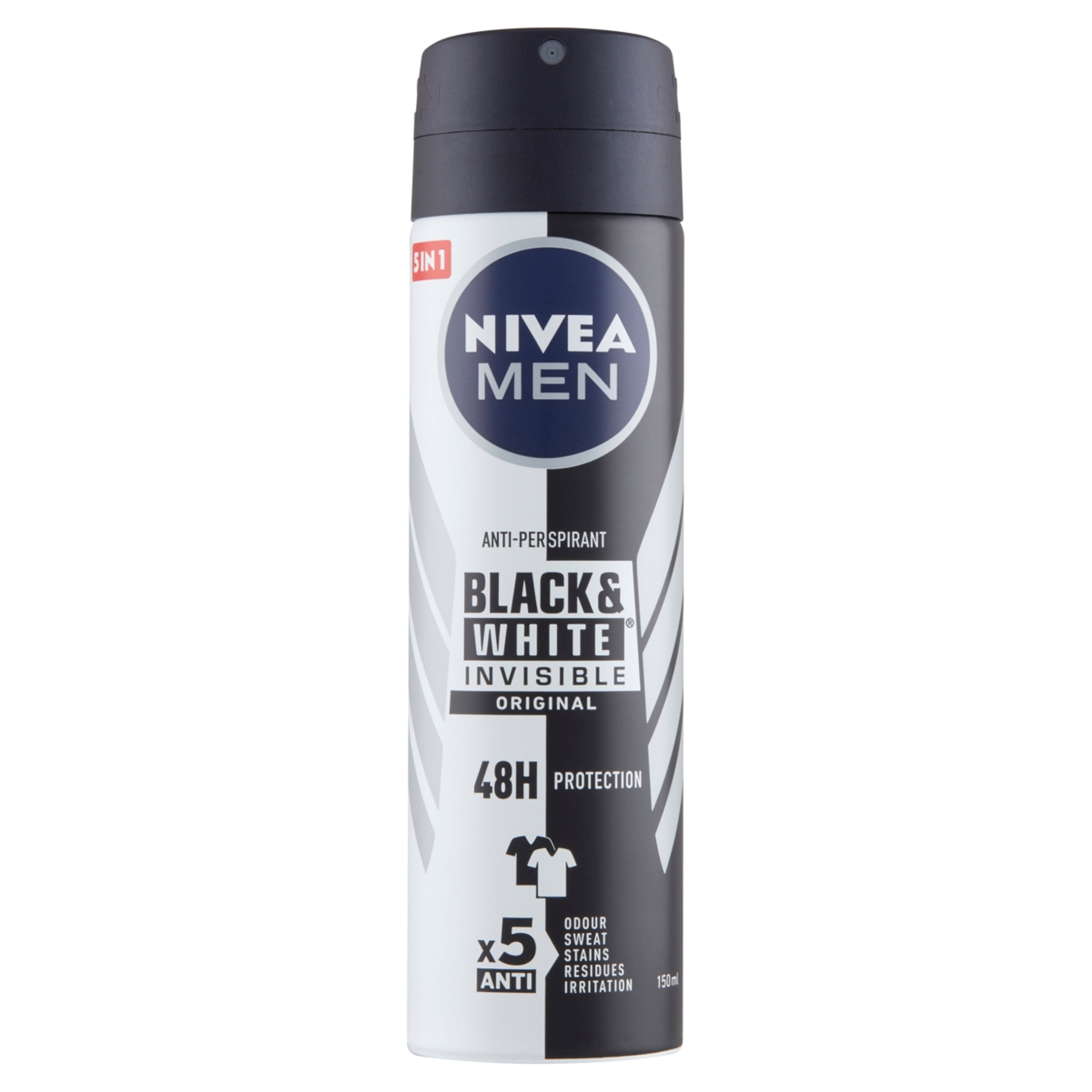 NIVEA MEN Deo spray Black & White Invisible Power - 150 ml-1