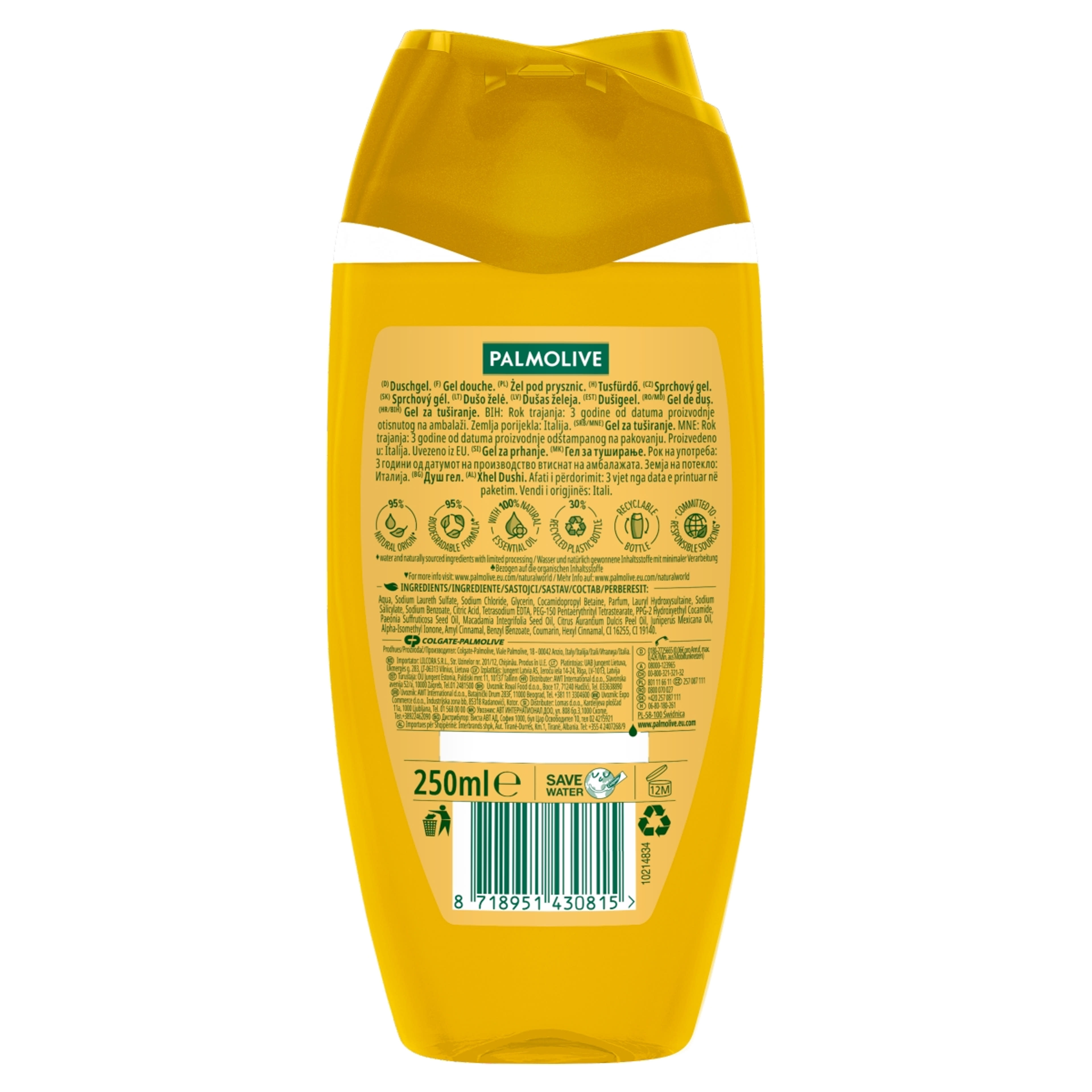Palmolive Thermal Spa Pampering Oil tusfürdő - 250 ml-2
