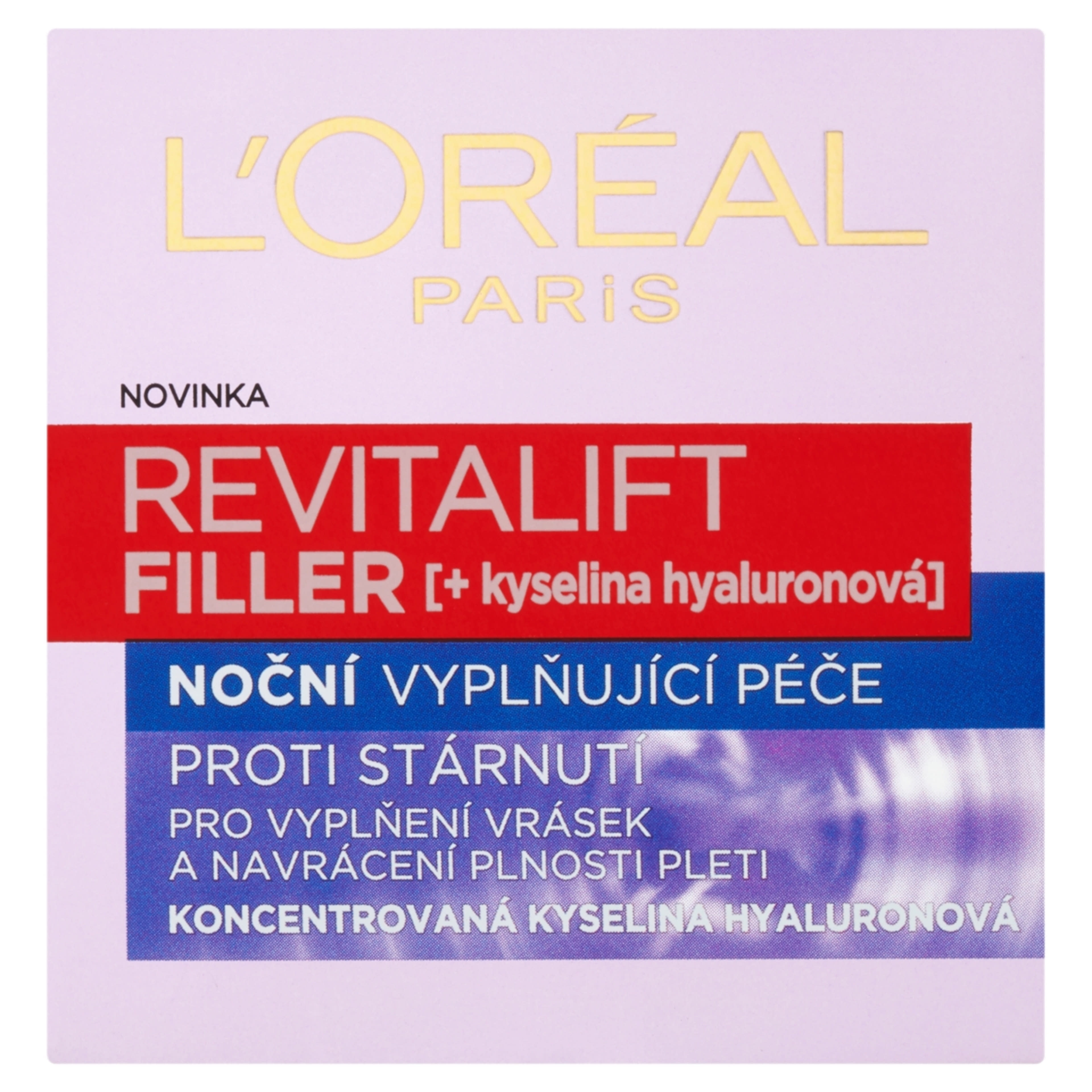 L'Oréal Paris Revitalift Filler éjszakai krém - 50 ml