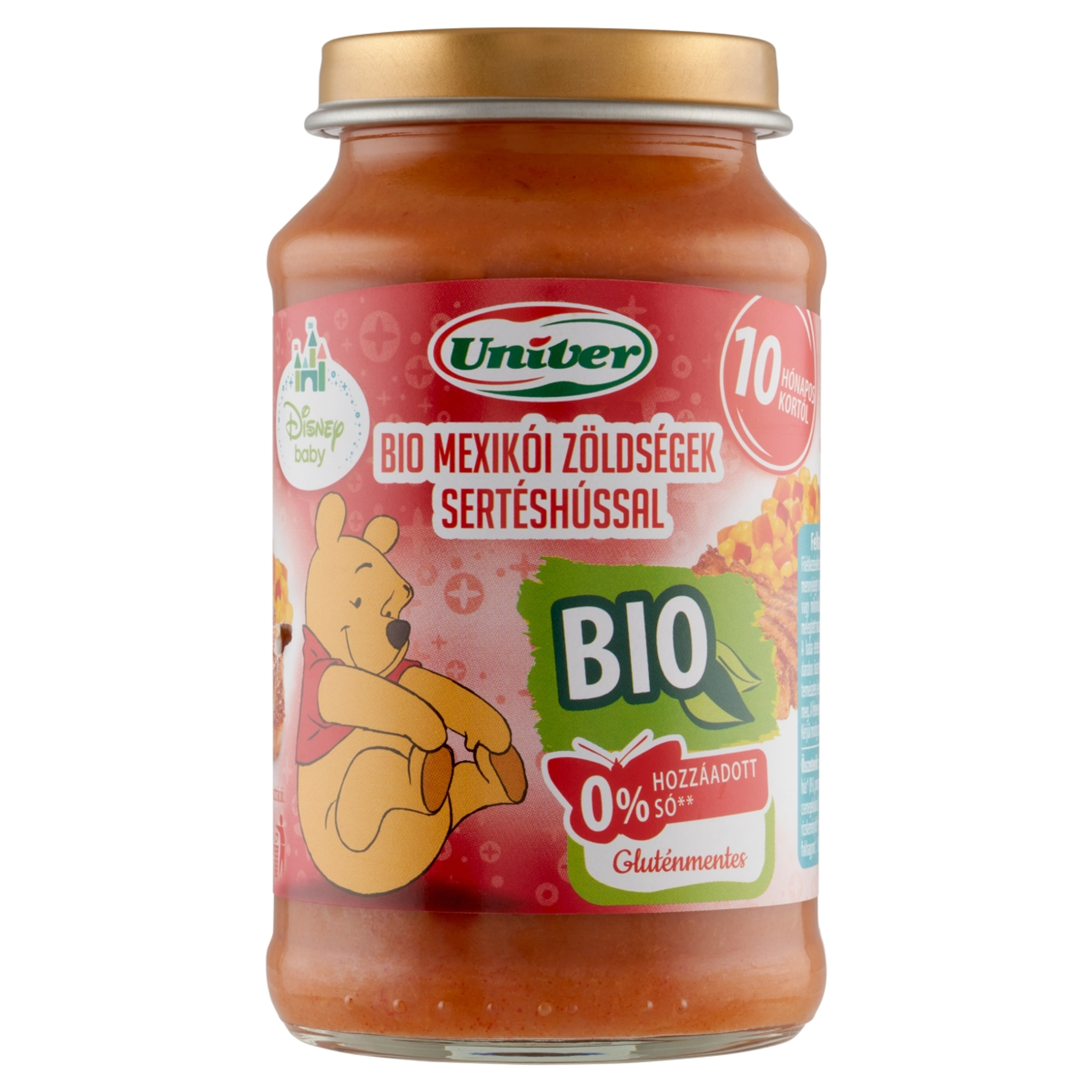 Univer Bébiétel Mexikói Zöldséges Sertéshús Ízesítéssel 10 Hónapos Kortól - 220 g-1