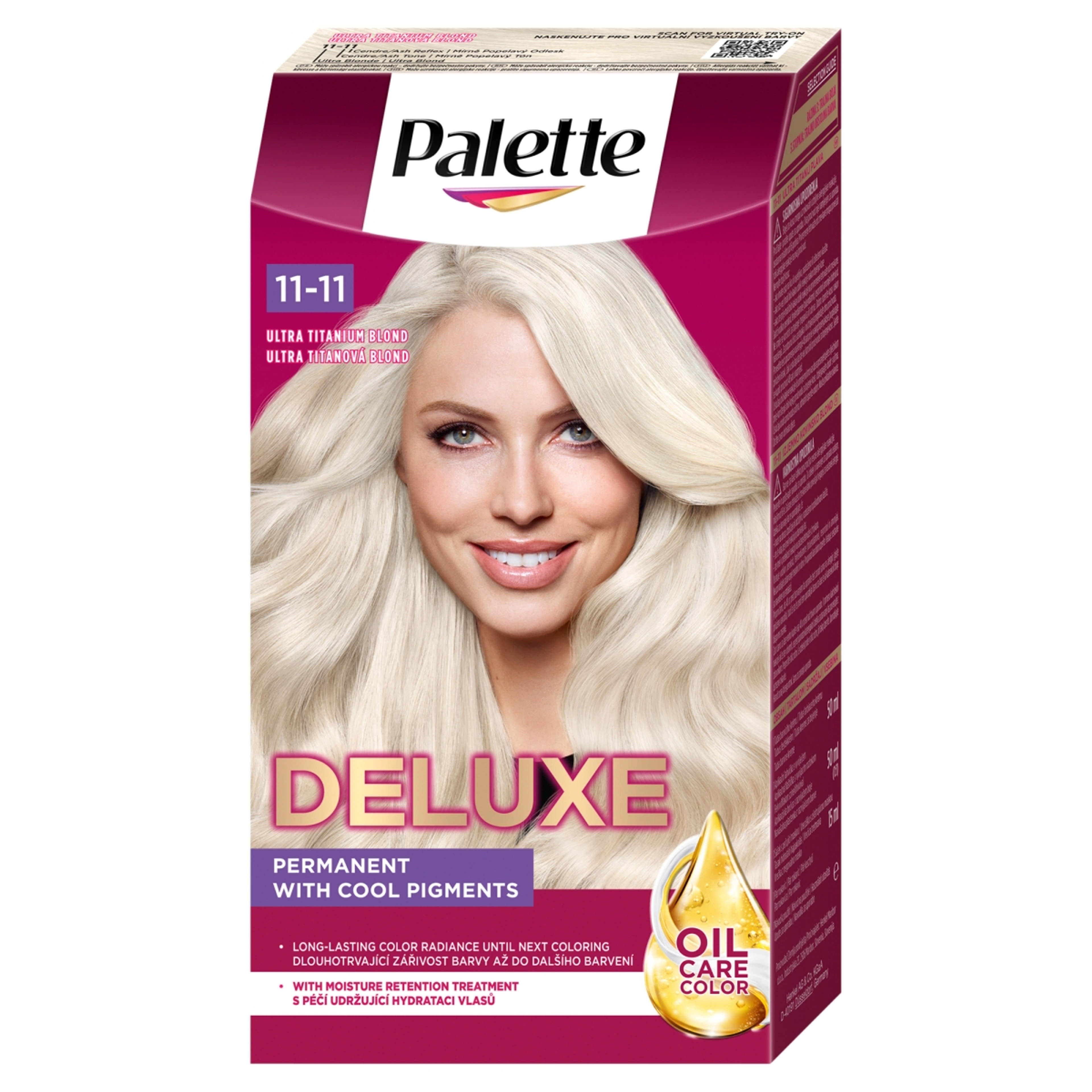 Palette Deluxe hajfesték, 11-11 ultra titanium - 1 db-1