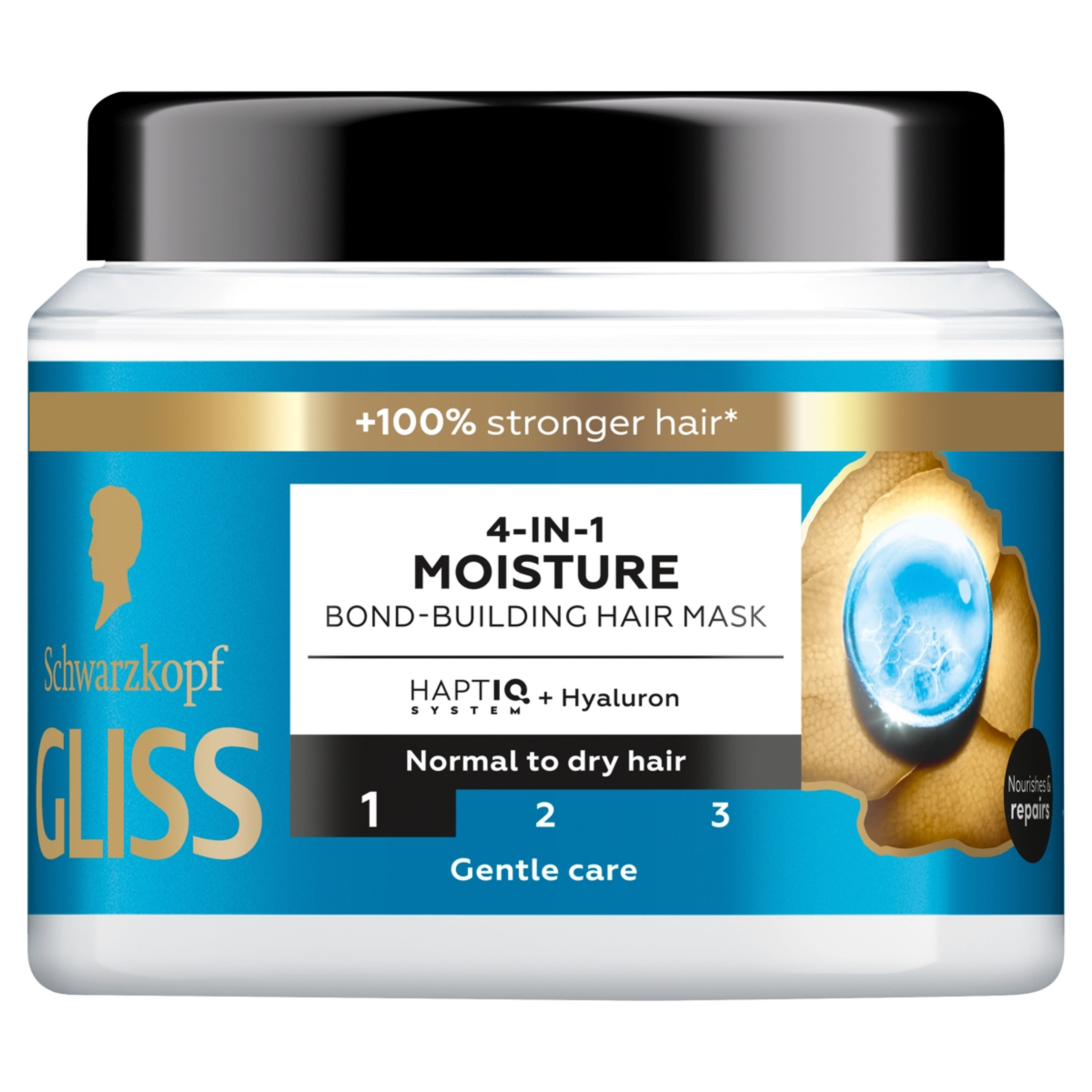 Gliss Aqua Revive 4 az 1-ben hidratáló hajmaszk - 400 ml