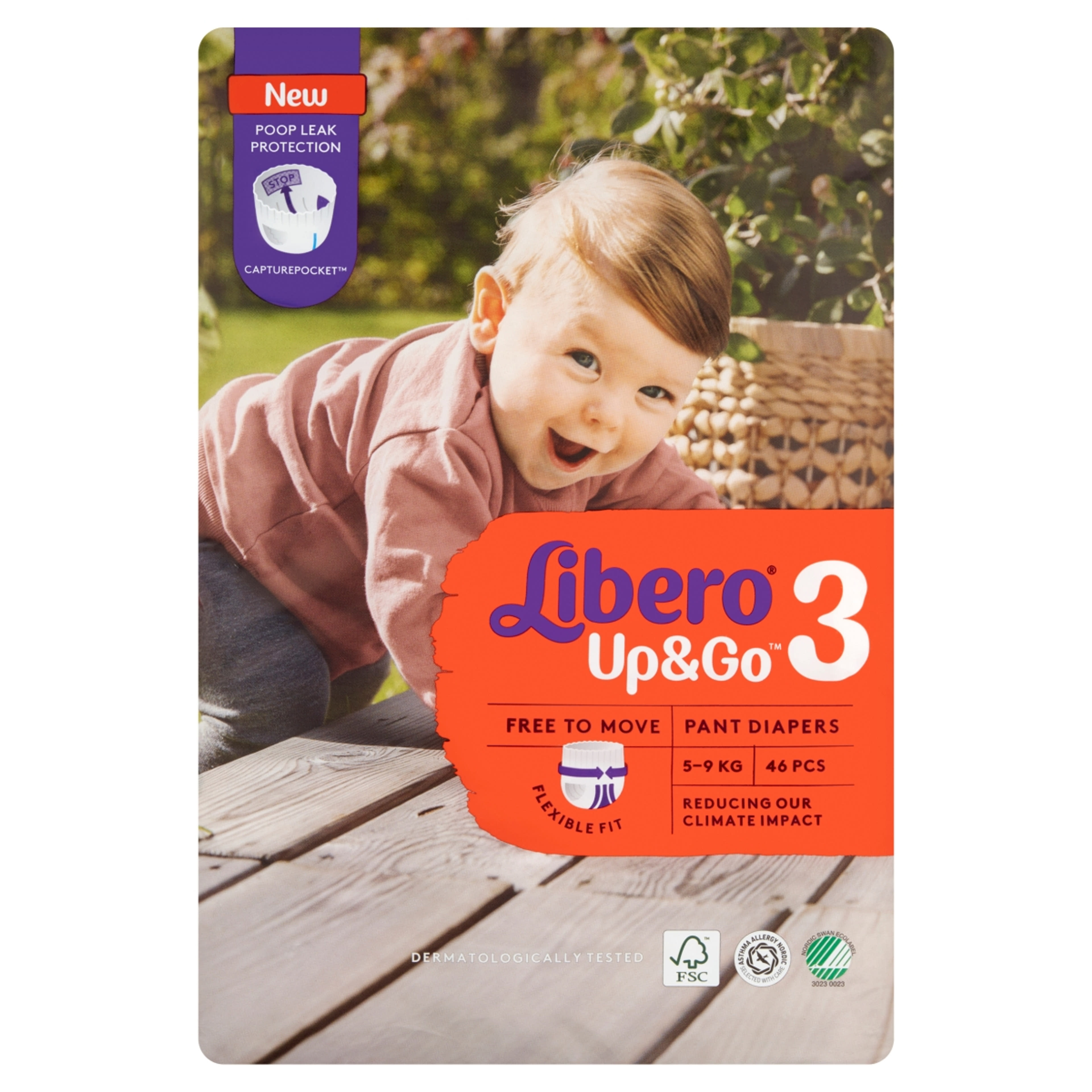 Libero Up&Go bugyipelenka 3-as 5-9 kg - 46 db-1