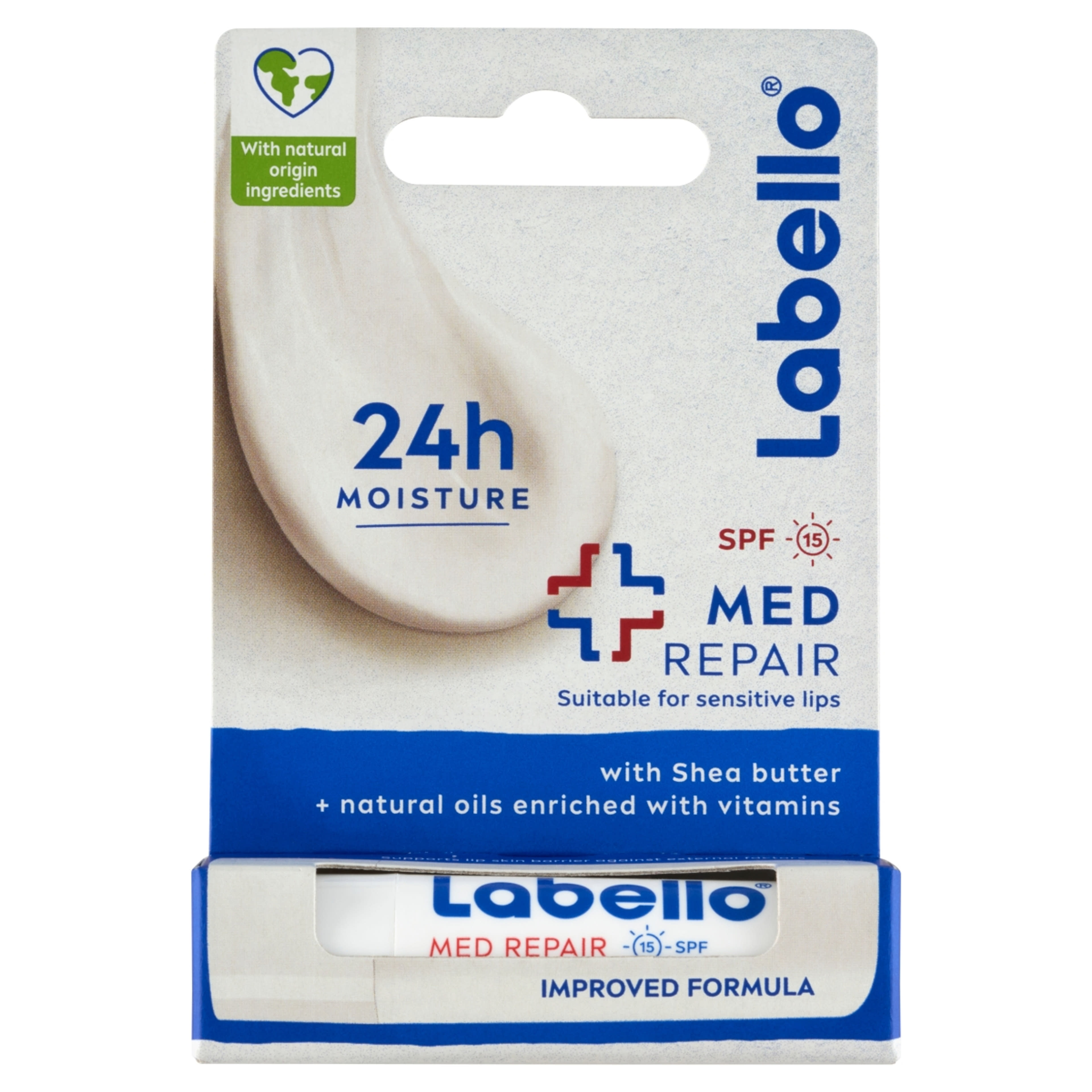 Labello Med Repair ajakápoló - 4,8 g