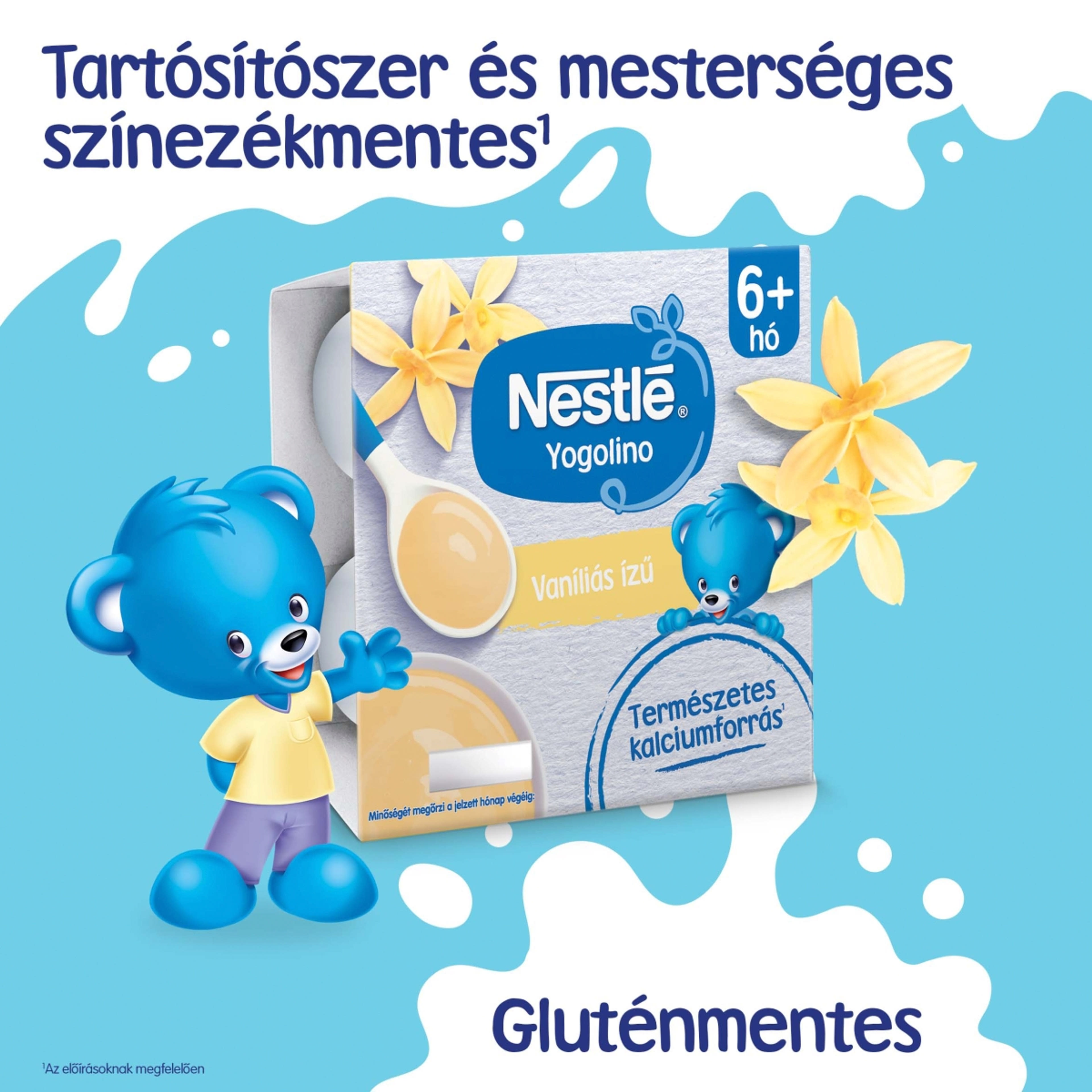 Nestlé Yogolino Babapuding Vaníliás 6 Hónapos Kortól 4*100g - 400 g-4