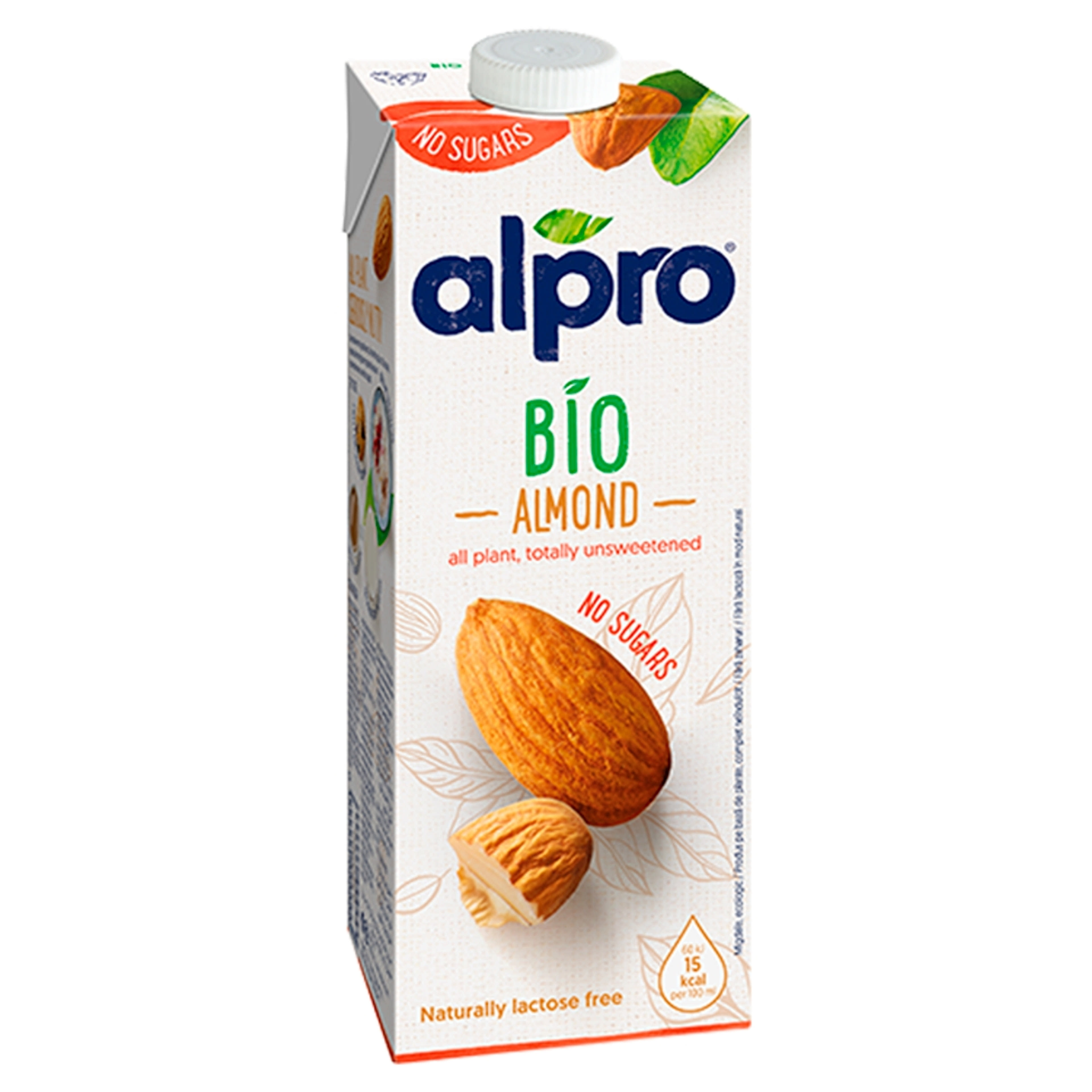 Alpro Bio cukormentes mandulaital - 1 l-2