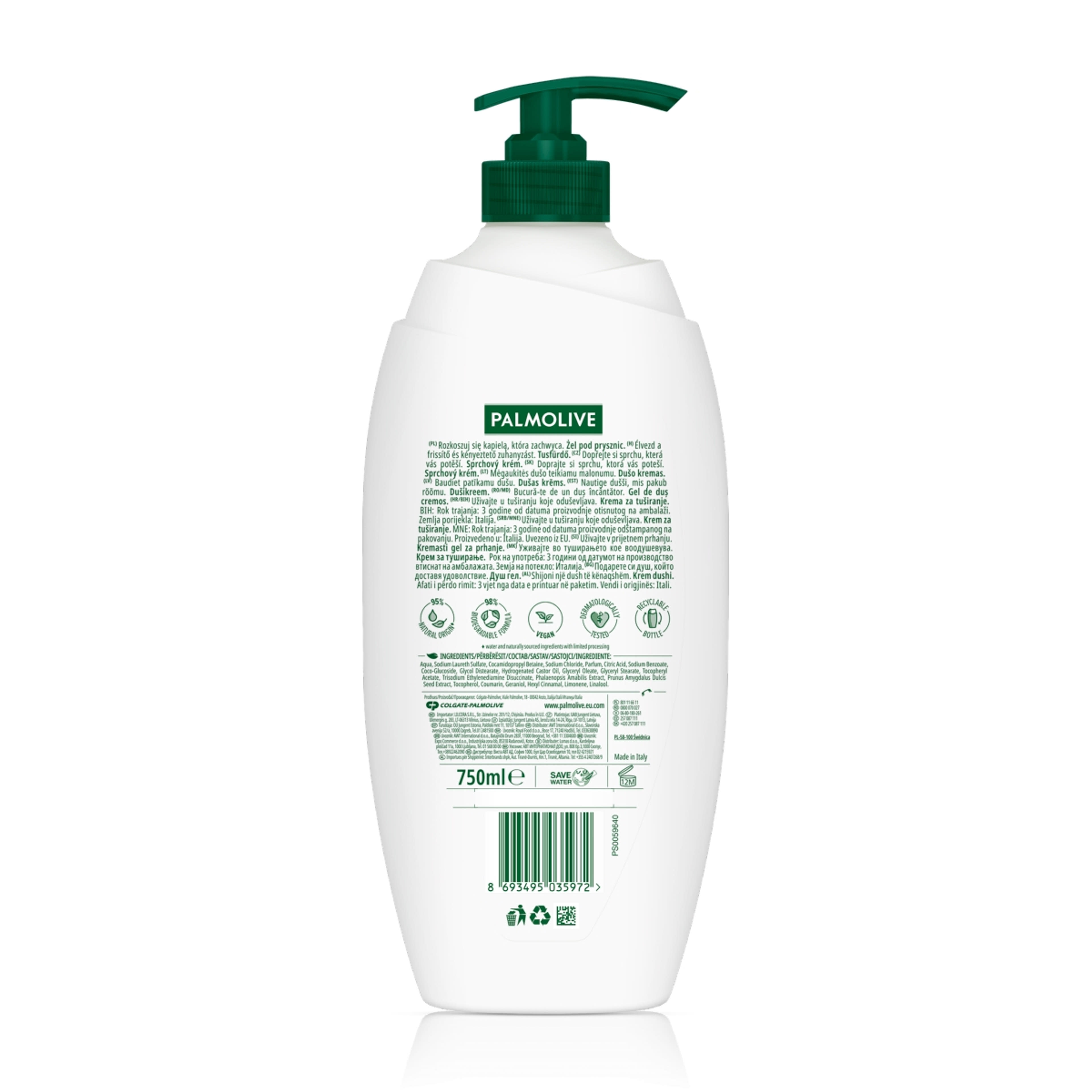 Palmolive Naturals Orchid & Milk pumpás tusfürdő - 750 ml-3
