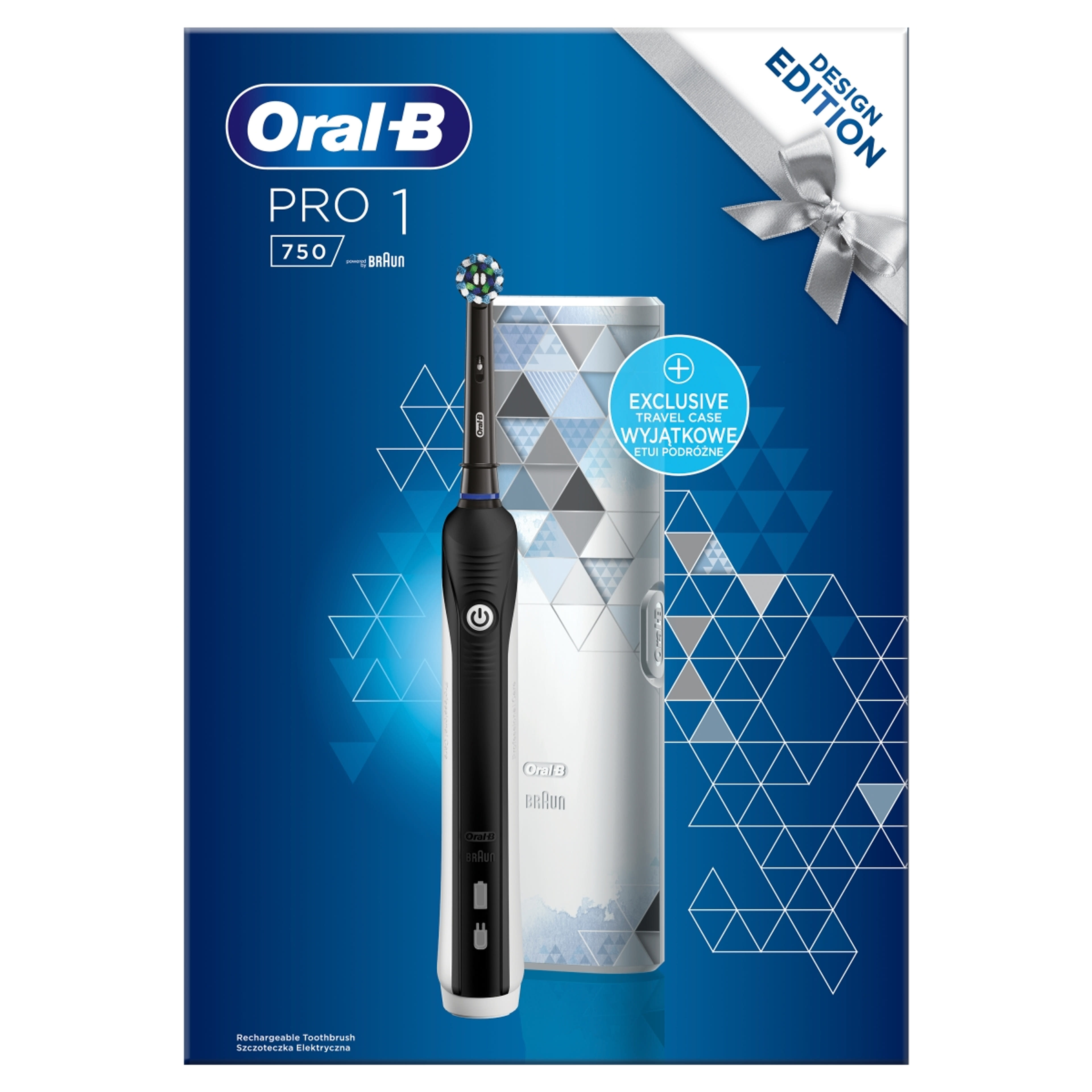 Oral B Pro 750 Design Edition elektromos fogkefe - 1 db