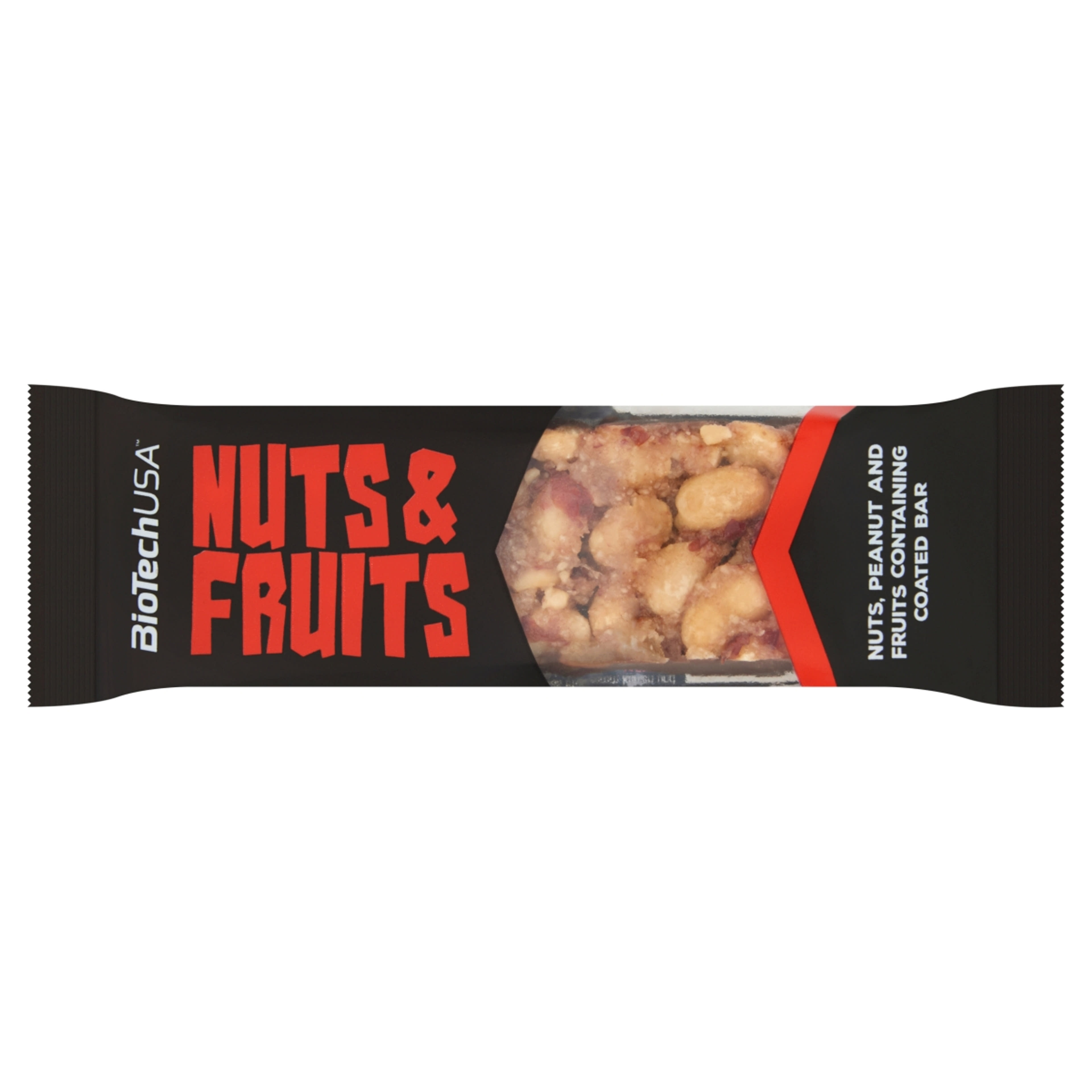 BiotechUSA Nuts and Fruits szelet - 40 g-1