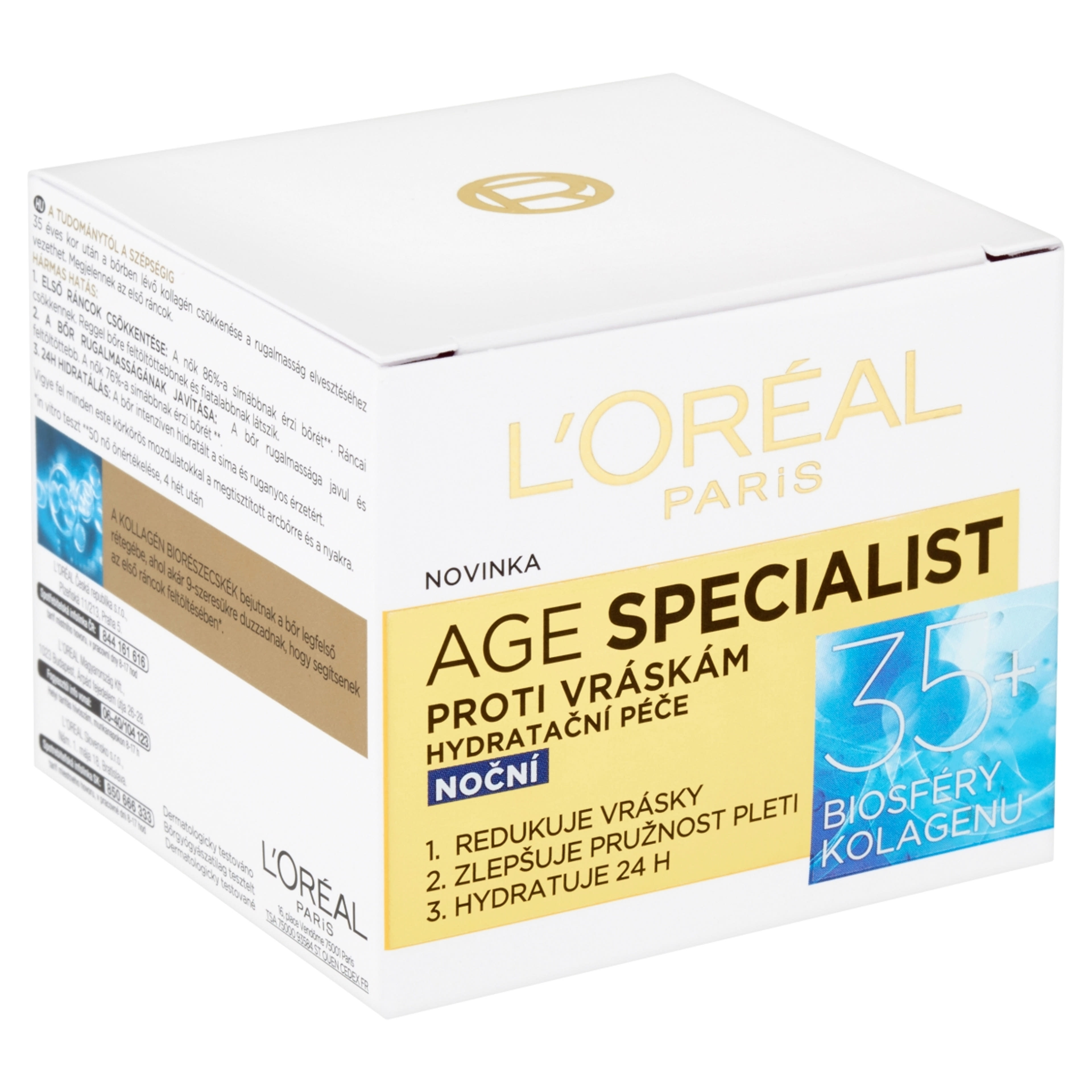 L'Oréal Paris Age Specialist hidratáló éjszakai krém 35+ - 50 ml-3