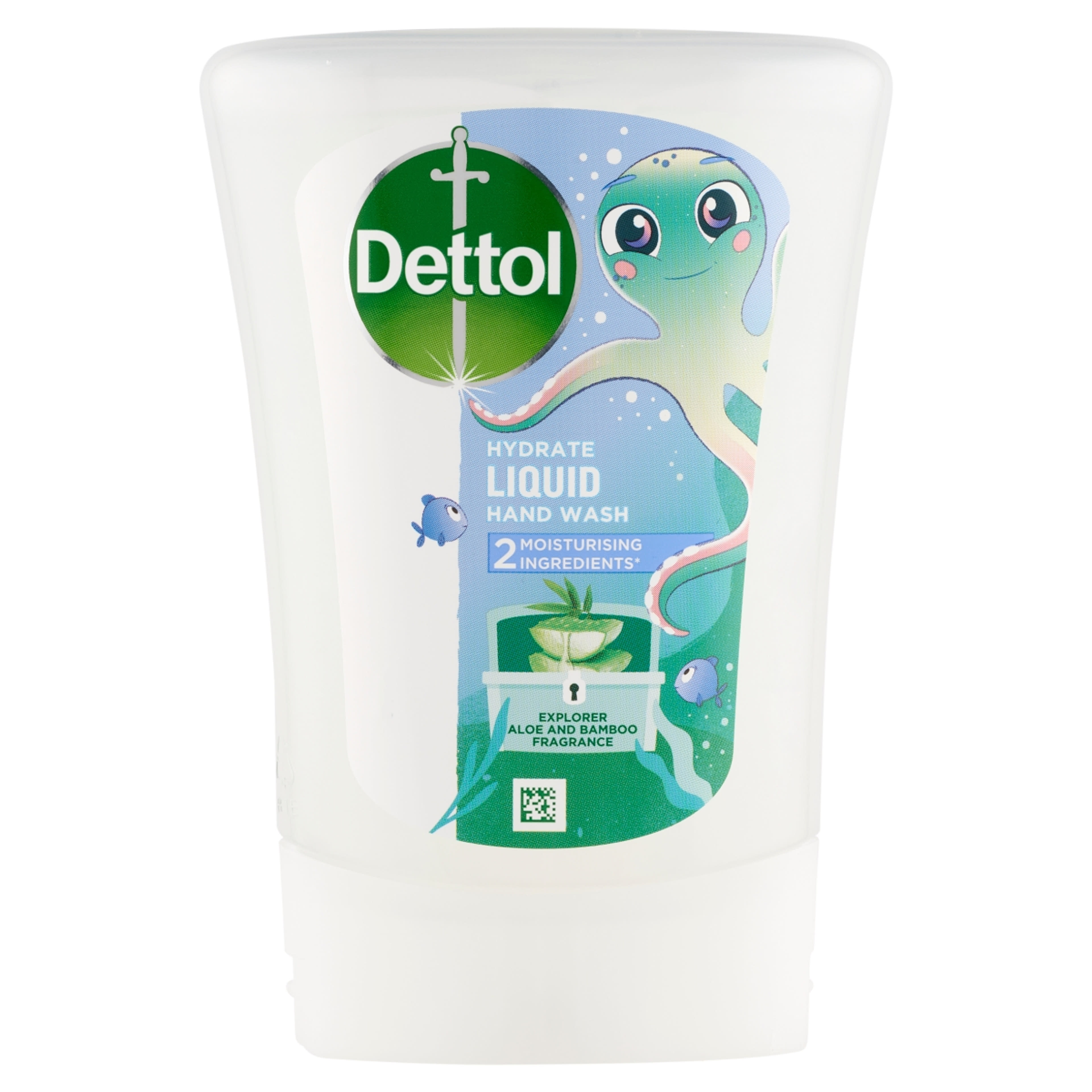 Dettol Kids érintés nélküli kézmosó készülék utántöltő aloe vera  - 250 ml