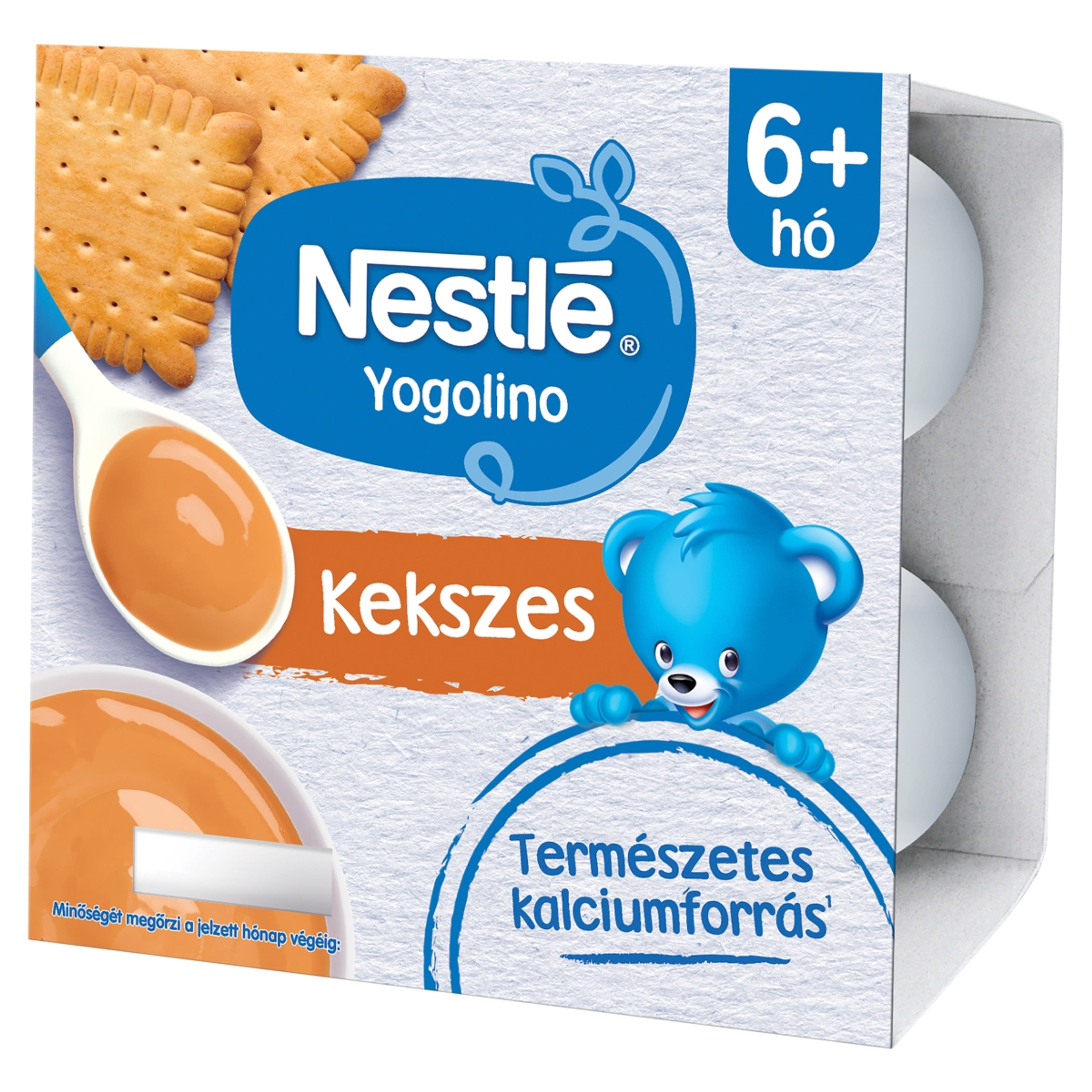 Nestlé Yogolino Bébidesszert Kekszes Ízesítéssel 6 Hónapos Kortól 4*100g - 400 g-3