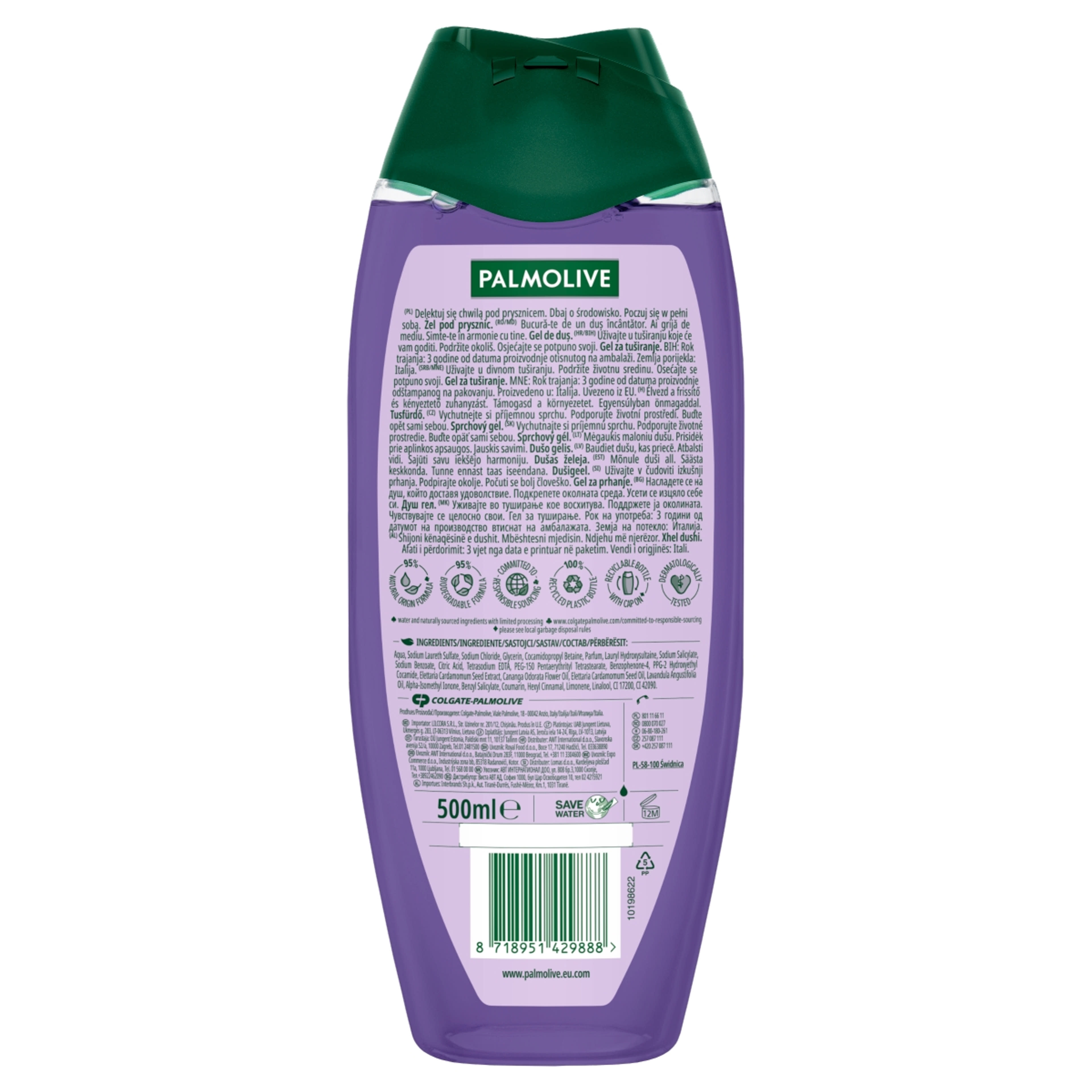 Palmolive Memories of Nature Sunset Relax tusfürdő - 500 ml-2